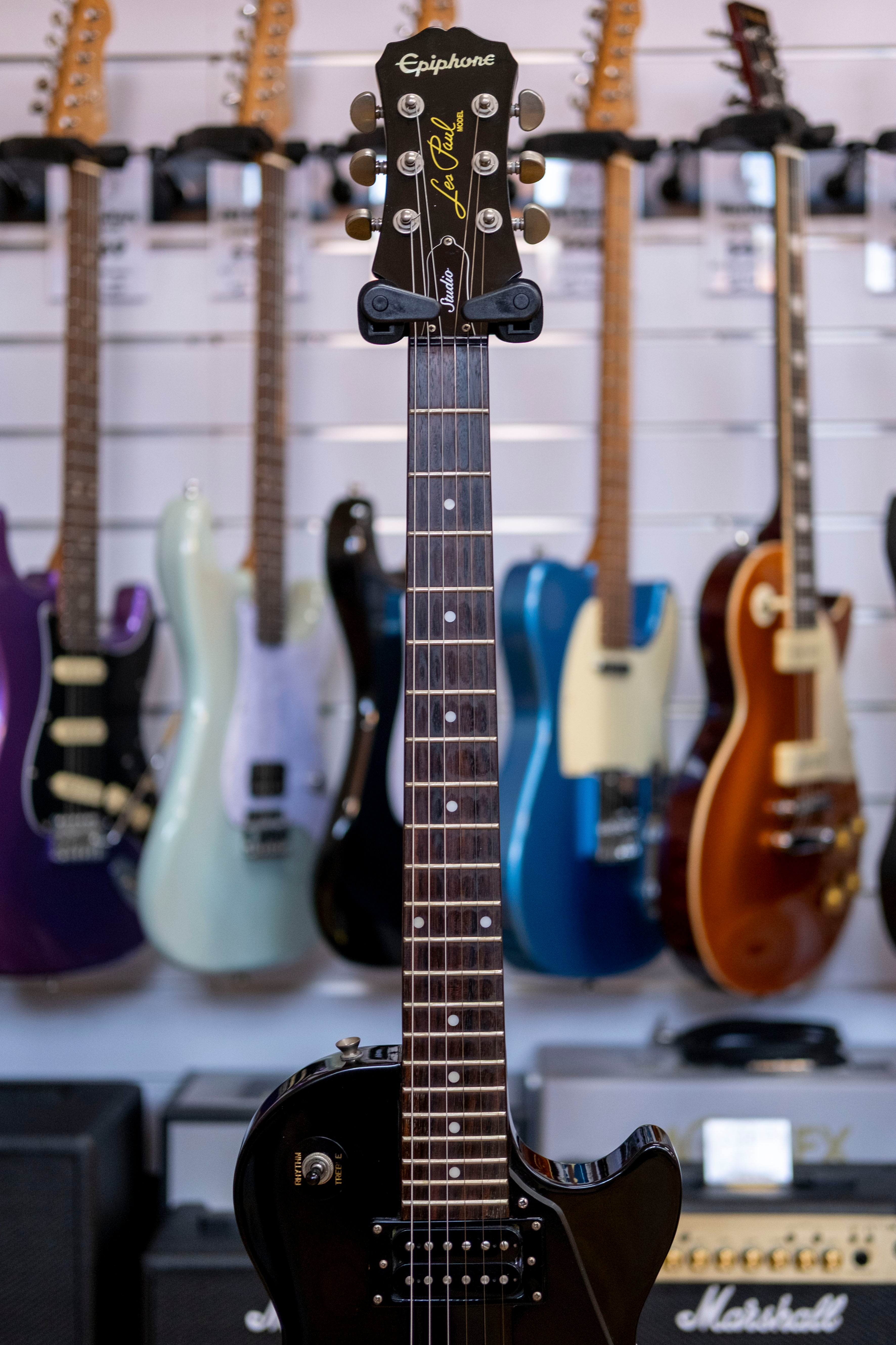 Epiphone Les Paul Studio Electric Guitar (Black) (Pre-Owned, 2013)