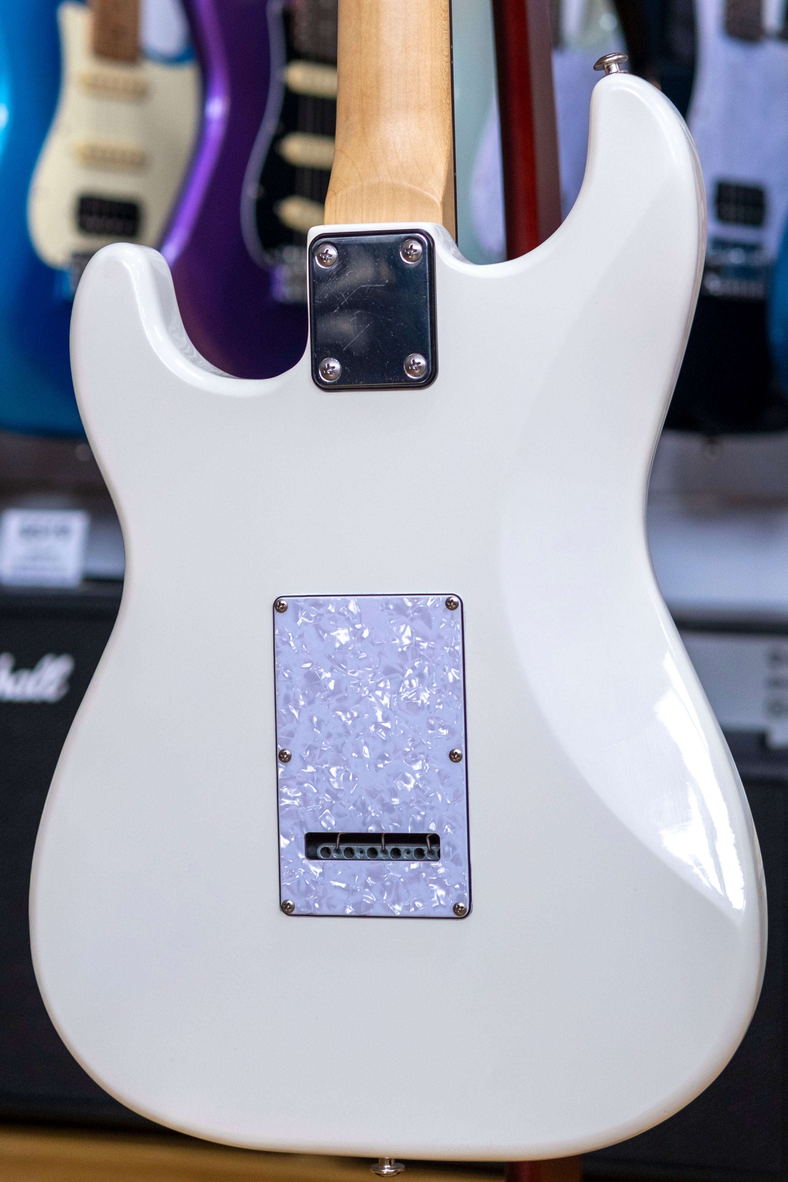 Haze E-211 Electric Guitar (Arctic White) (Pre-Owned)