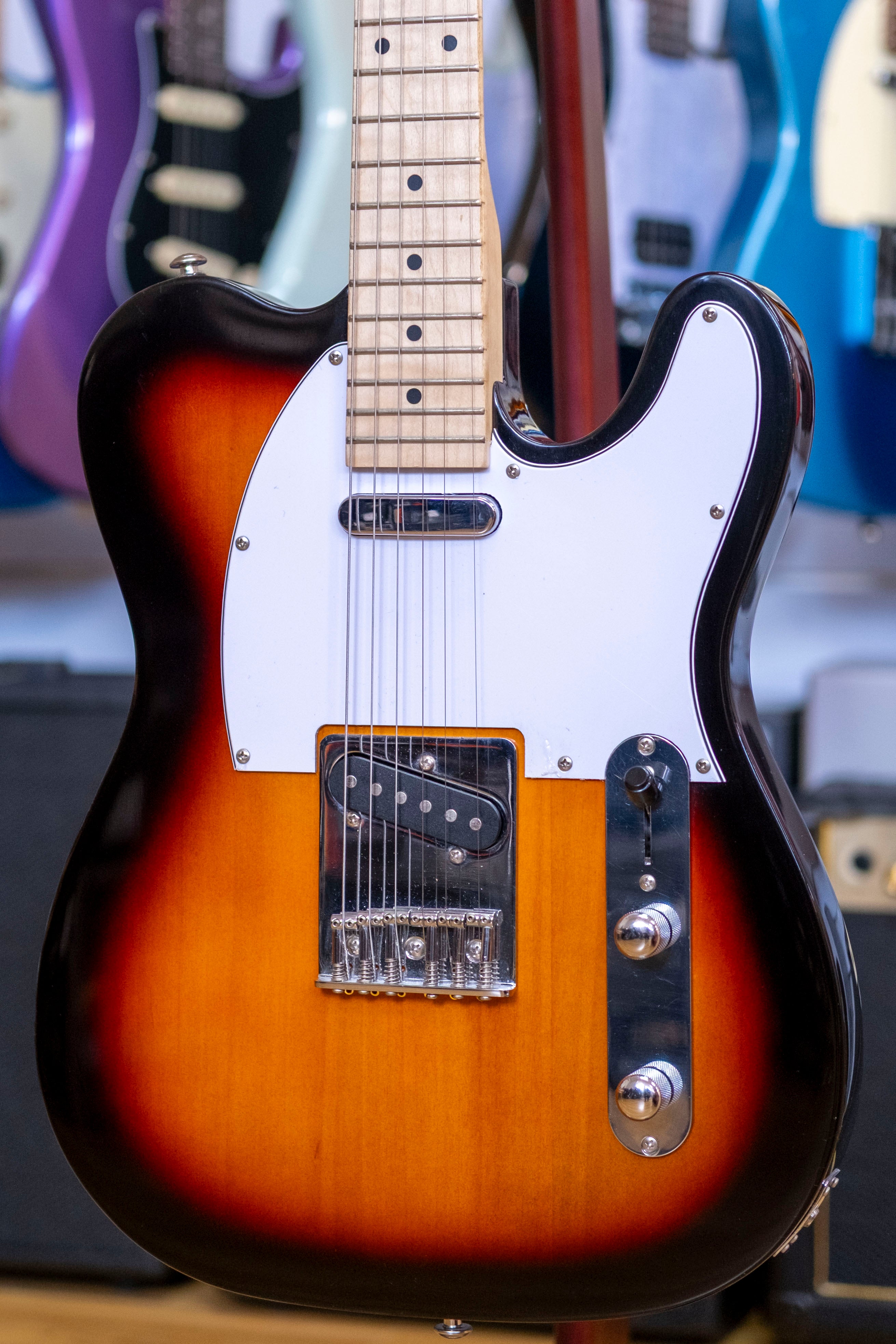 Haze TE Electric Guitar (3-Tone Sunburst) (Pre-Owned)