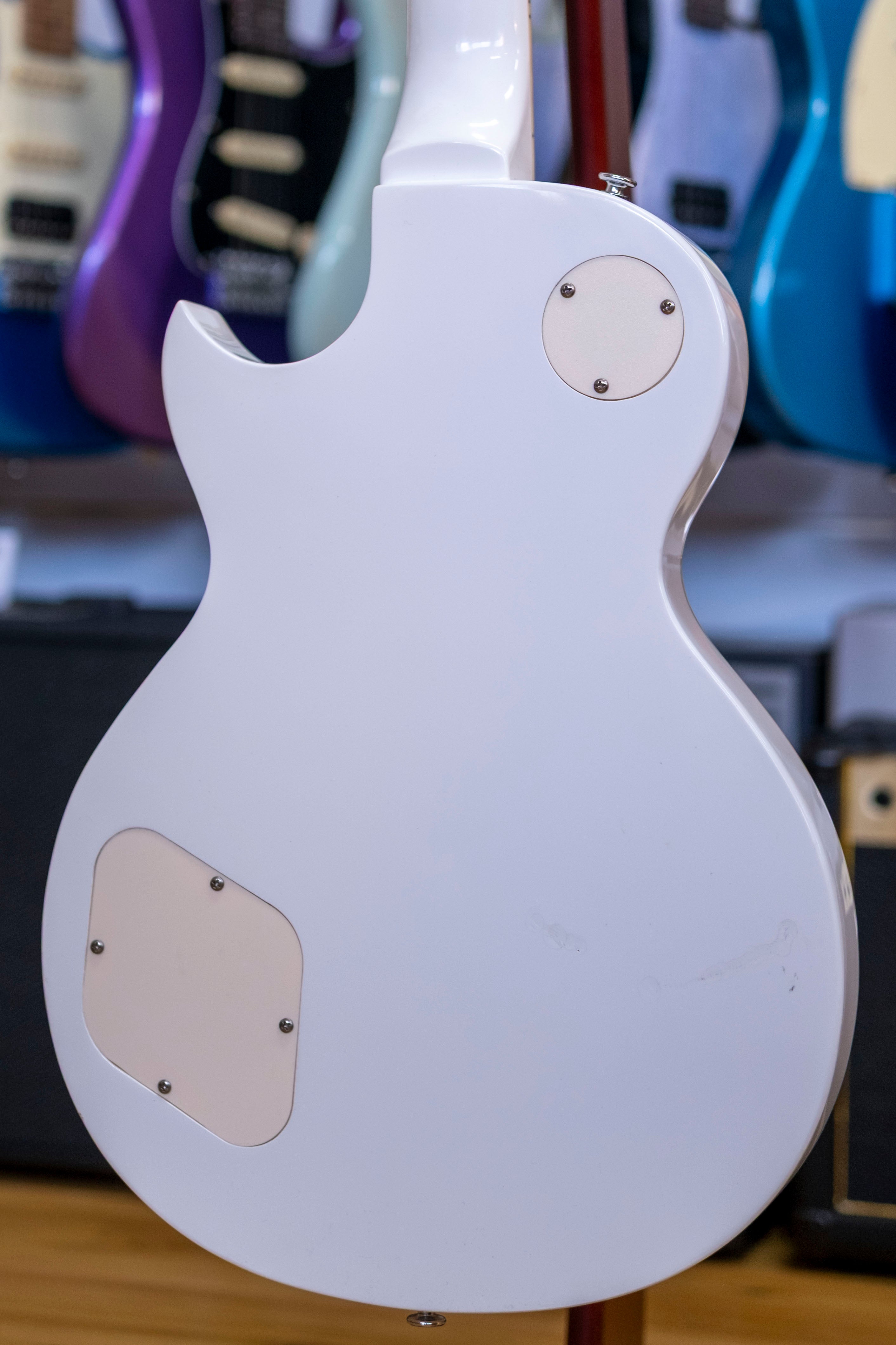 Haze SEG277 Single-Cut Electric Guitar (Arctic White) (Pre-Owned)