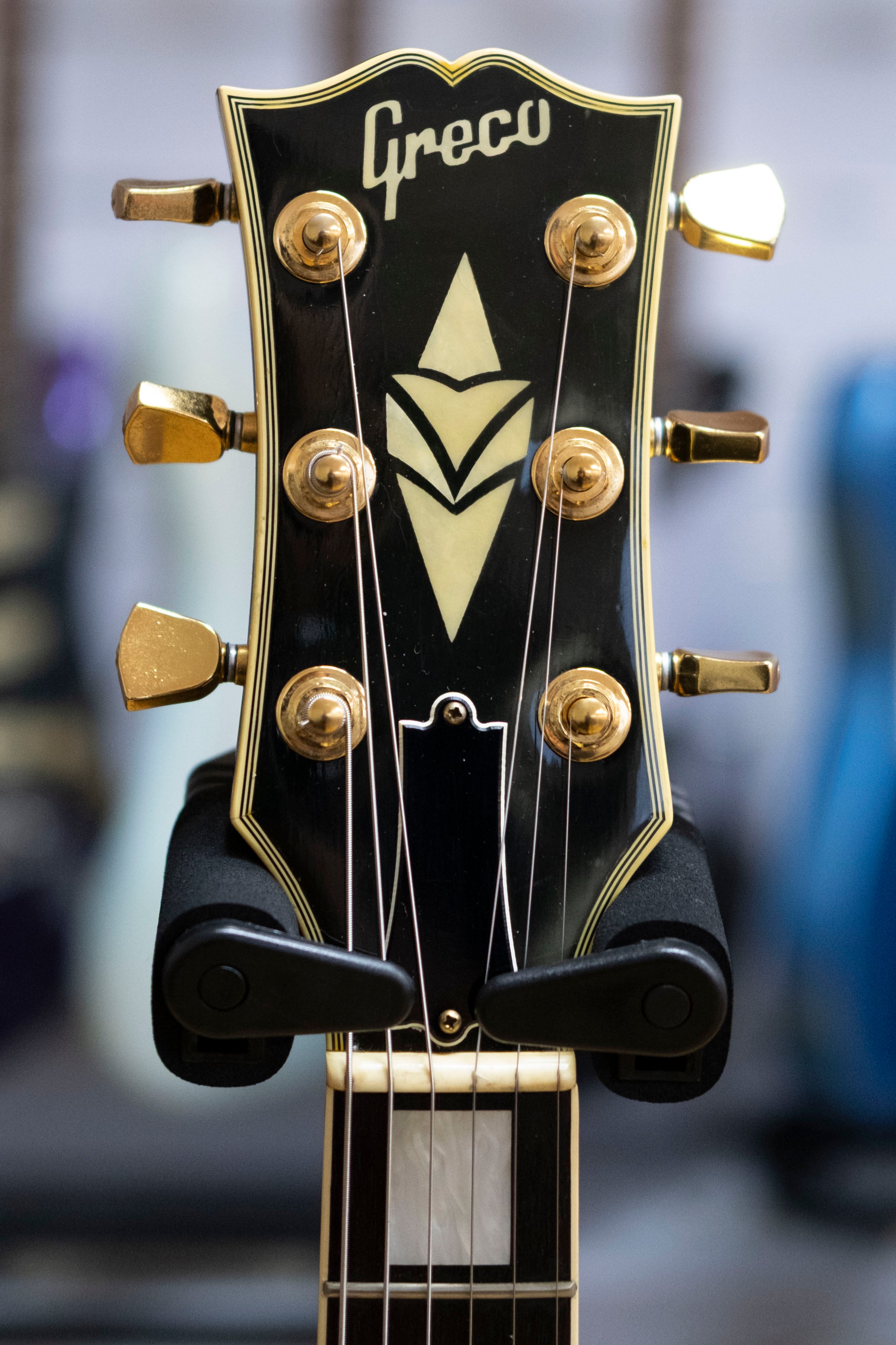 Greco Mint Collection EGC68-60 'LP' Custom Electric Guitar (Black) (Pre-Owned, 1987 MIJ)