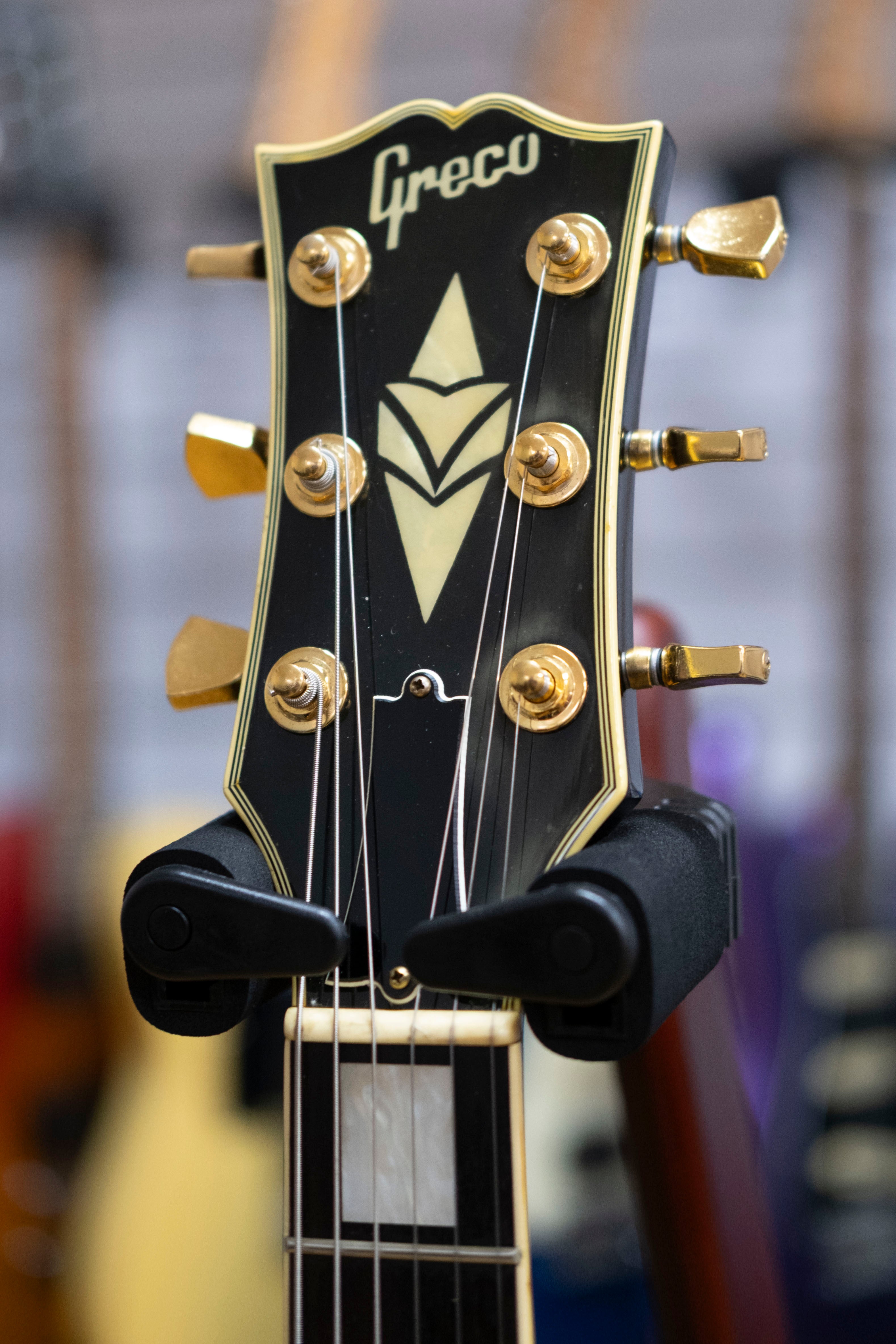 Greco Mint Collection EGC68-60 'LP' Custom Electric Guitar (Black) (Pre-Owned, 1987 MIJ)