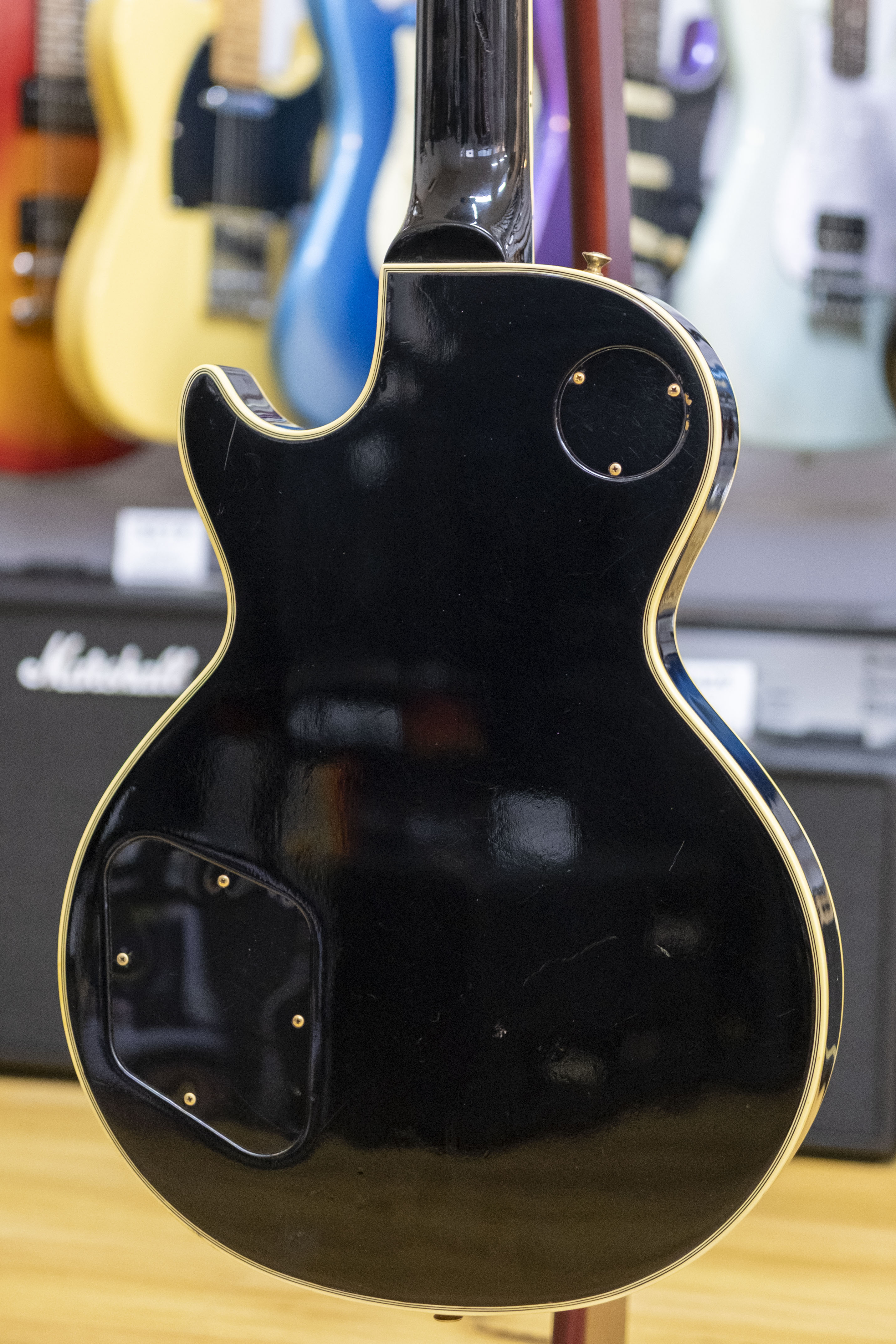 Greco Mint Collection EGC68-60 'LP' Custom Electric Guitar (Black) (Pre-Owned, 1987 MIJ)