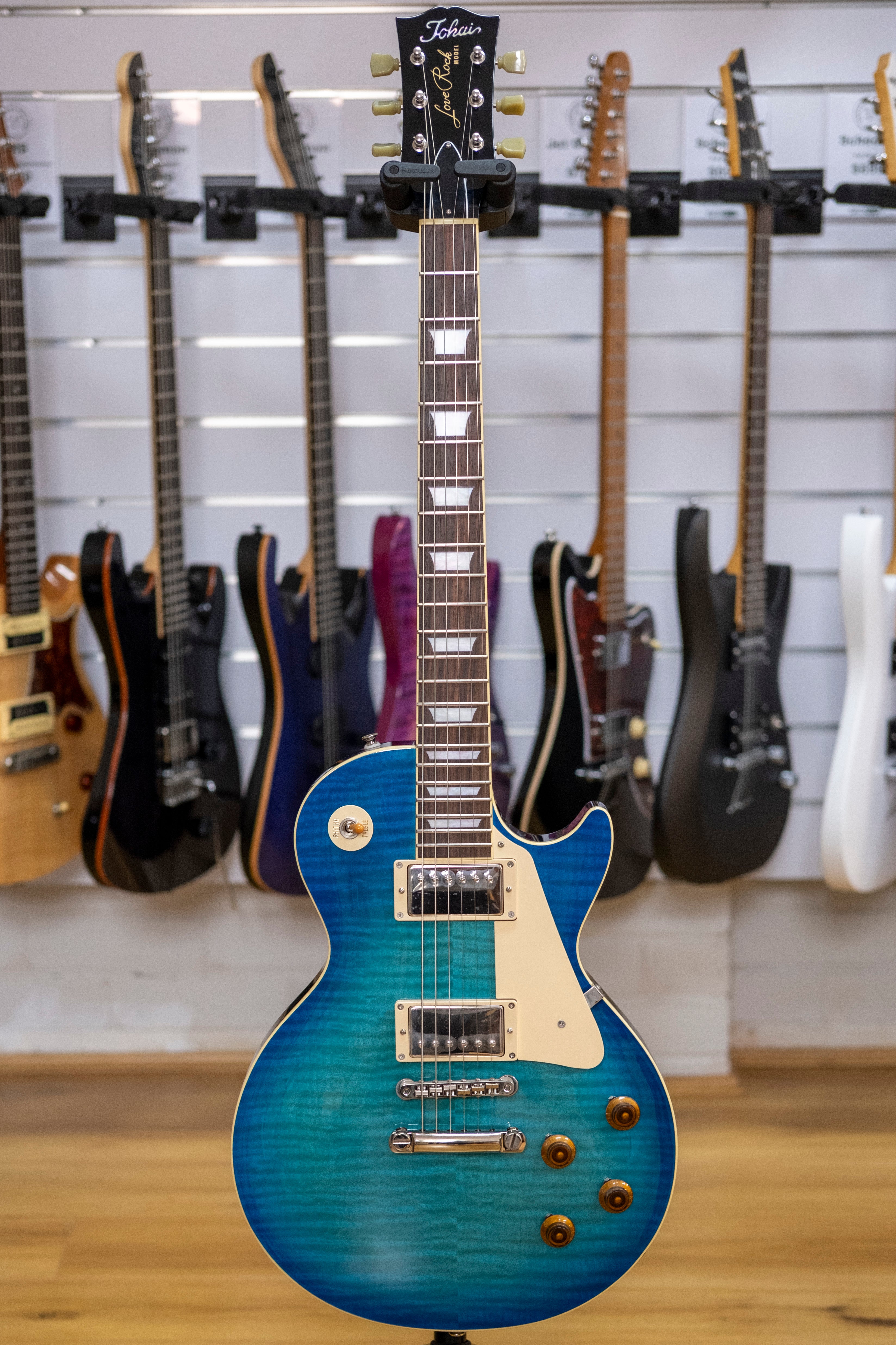 Tokai LS-148 Love Rock Electric Guitar (Indigo Burst) (NOS, 2022 MIJ)