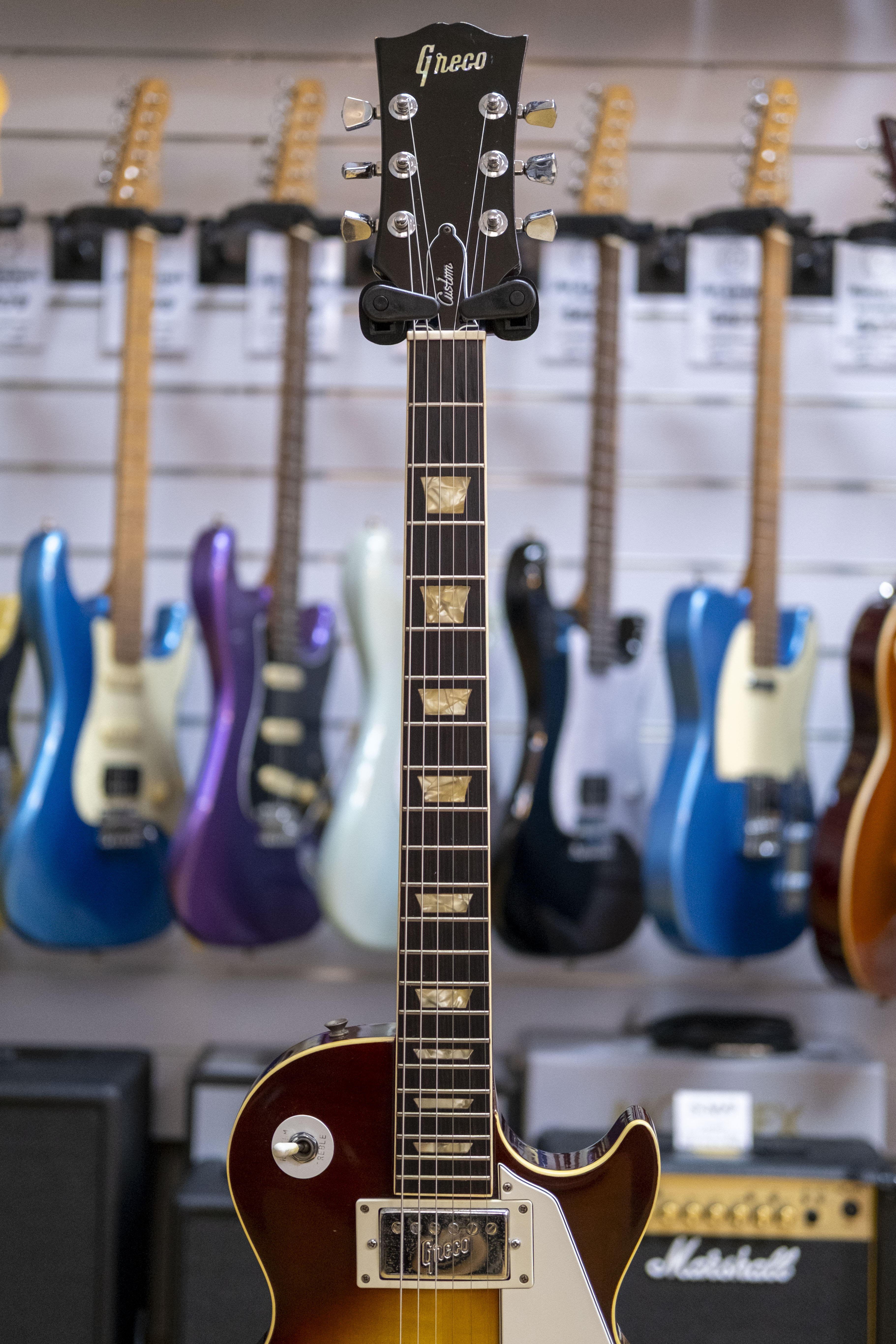 Greco EG-480R 'LP' Custom Electric Guitar (Sunburst) (Pre-Owned, 1974)
