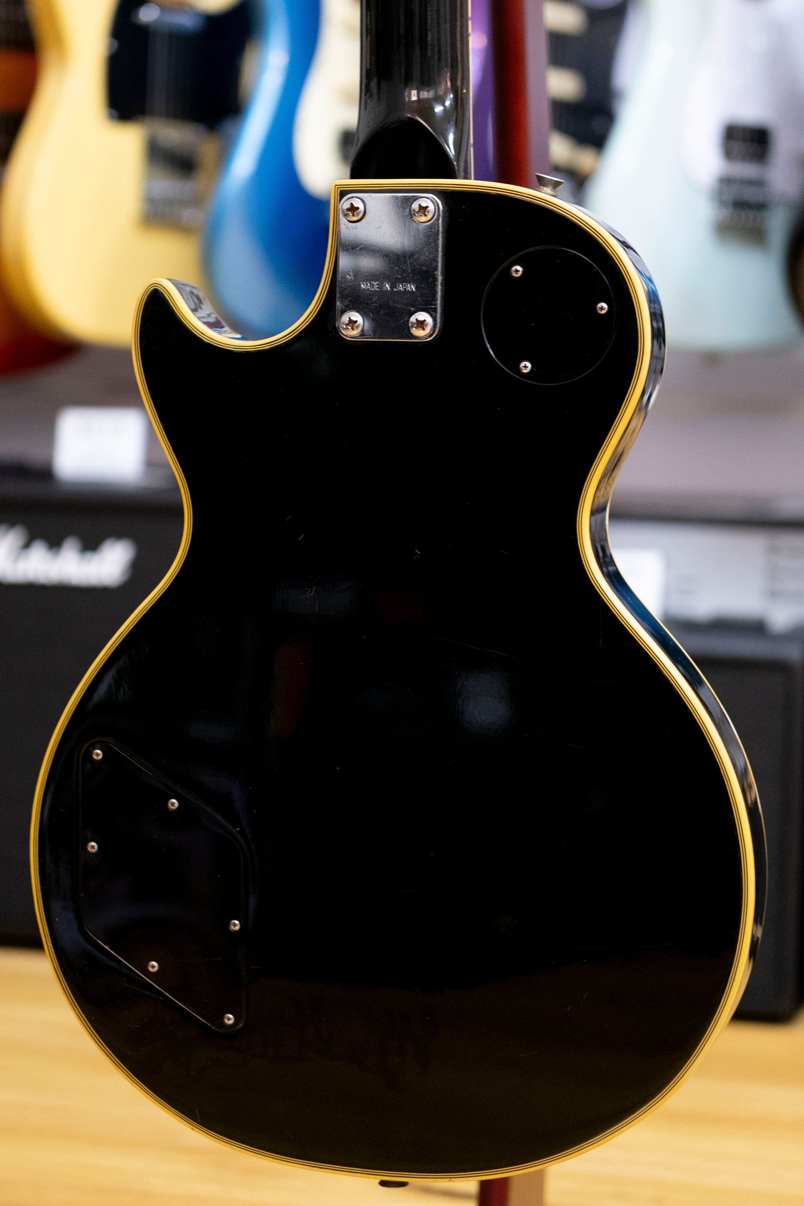 Greco EG-480B 'LP' Custom Electric Guitar (Black) (Pre-Owned, 1974)