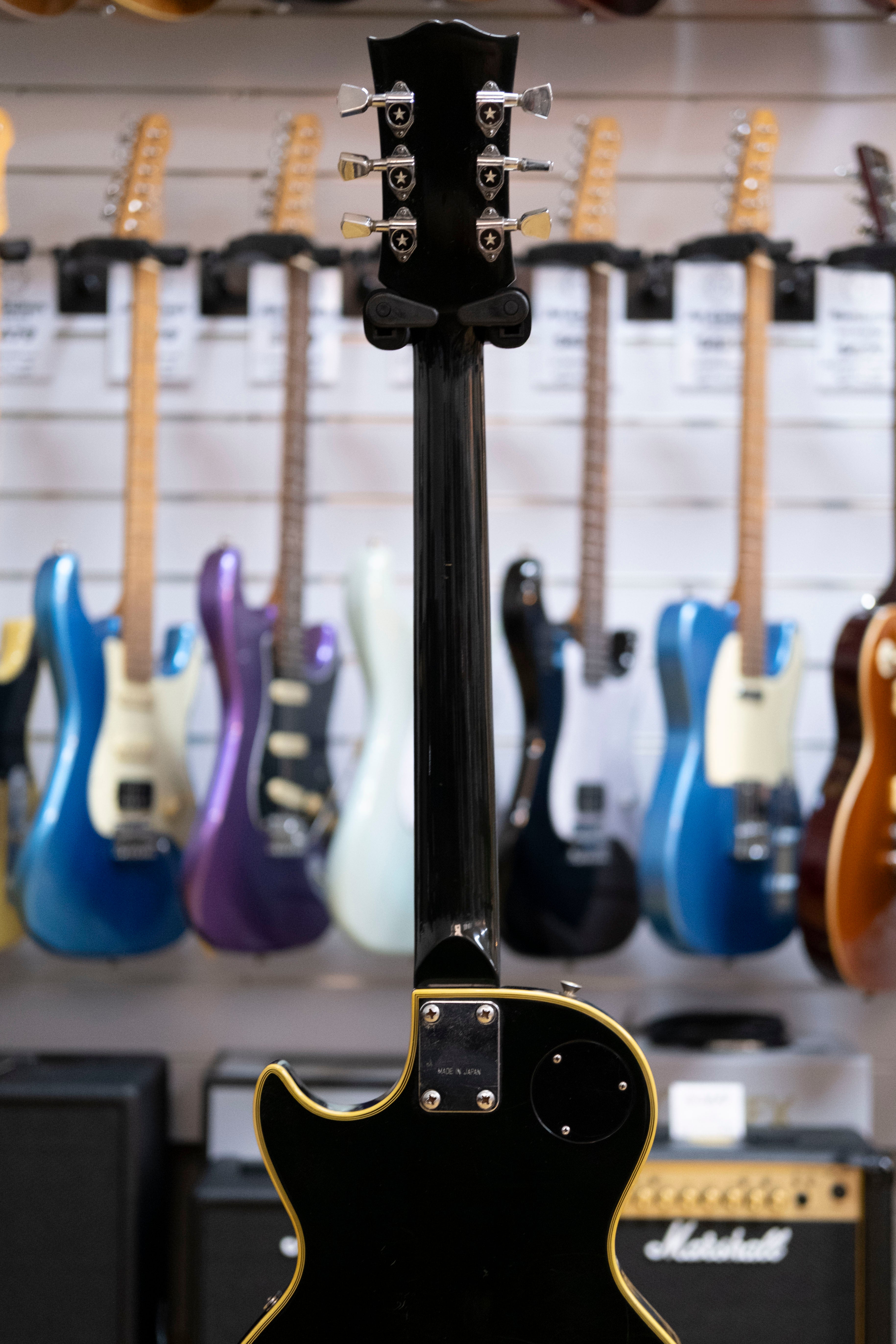 Greco EG-480B 'LP' Custom Electric Guitar (Black) (Pre-Owned, 1974)