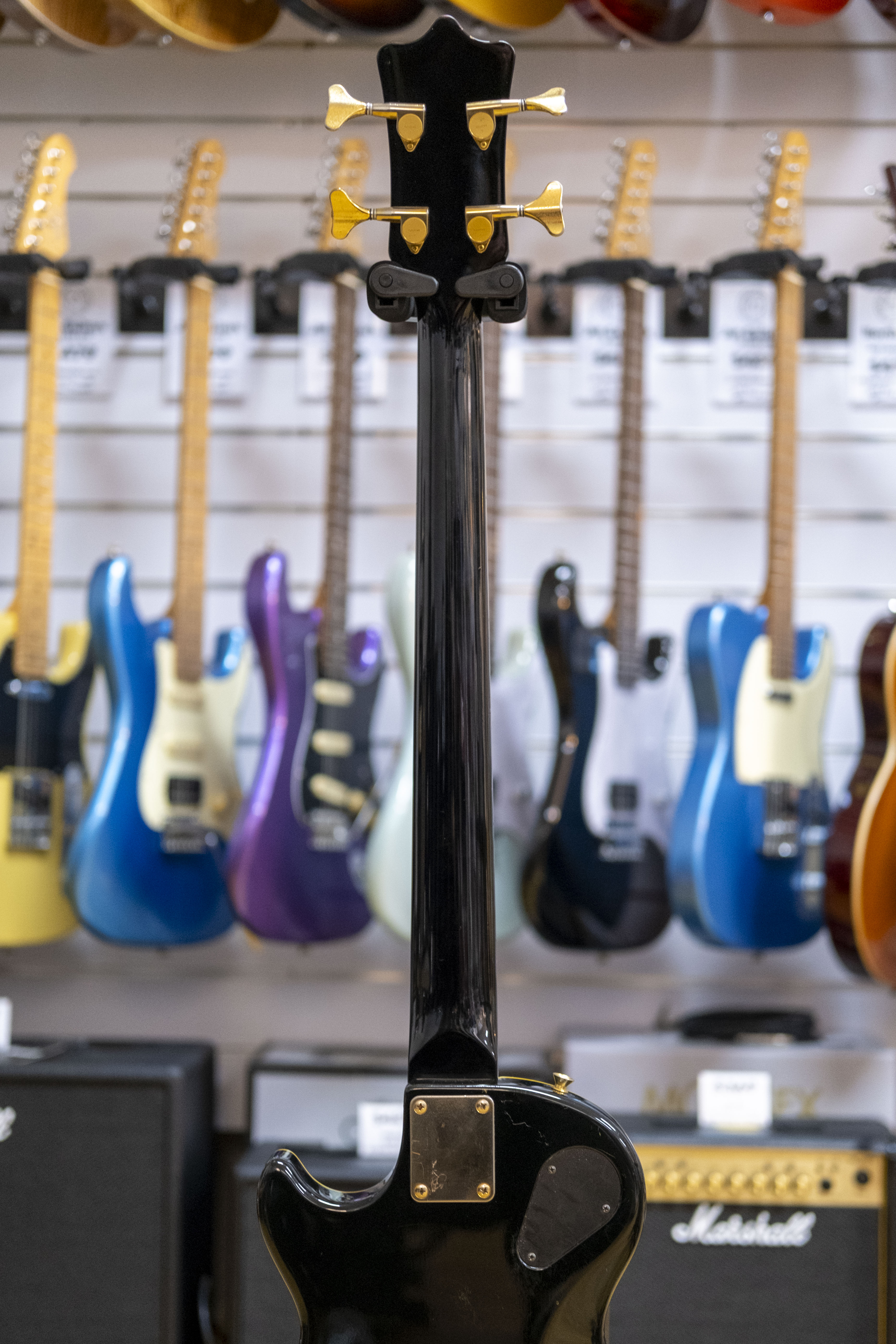 Rockoon by Kawai RCB-69 'LP' Bass Guitar (Black) (Pre-Owned, 1980's MIJ)