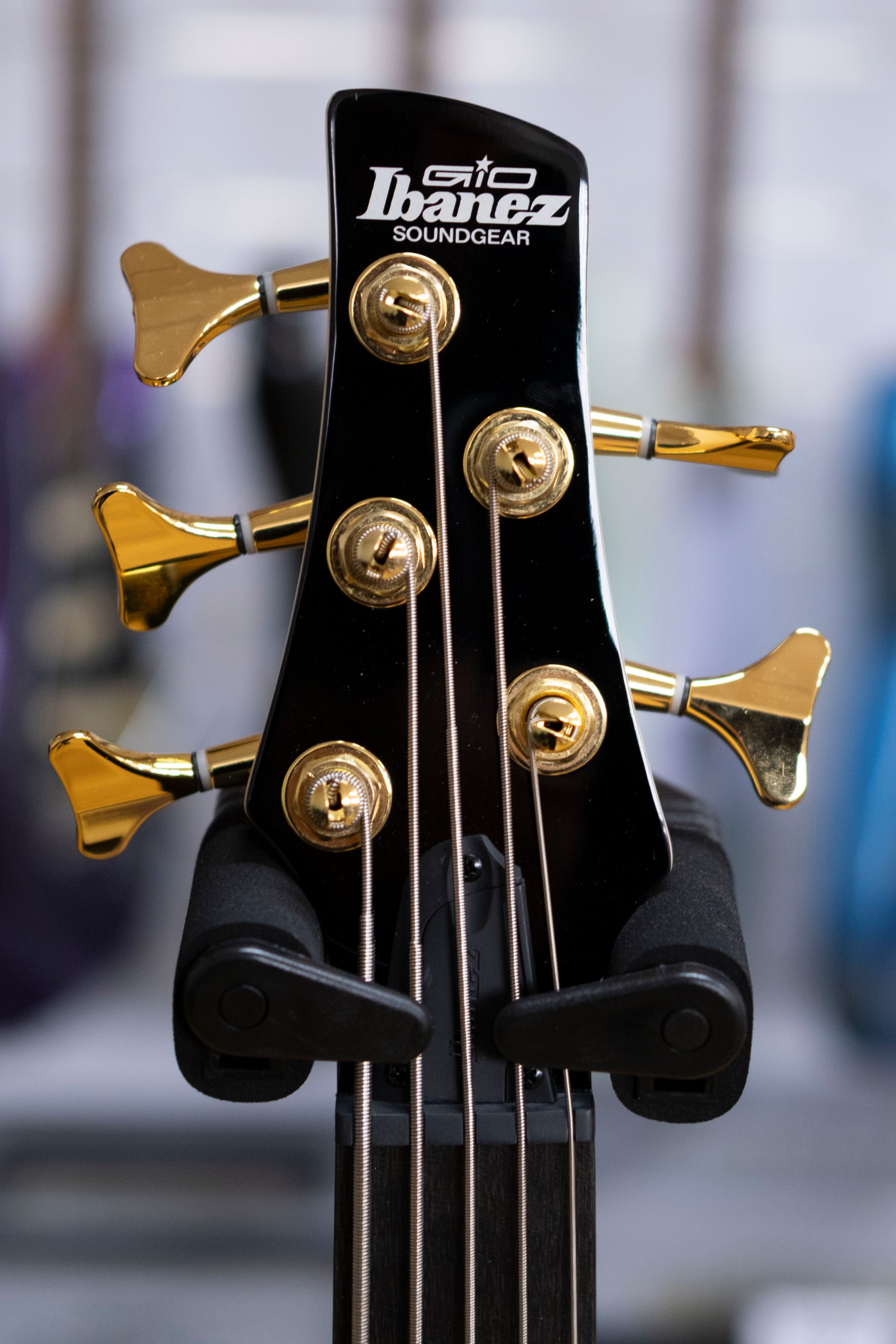 Ibanez Gio Soundgear 5-String Bass Guitar (Transparent Marine Burst)