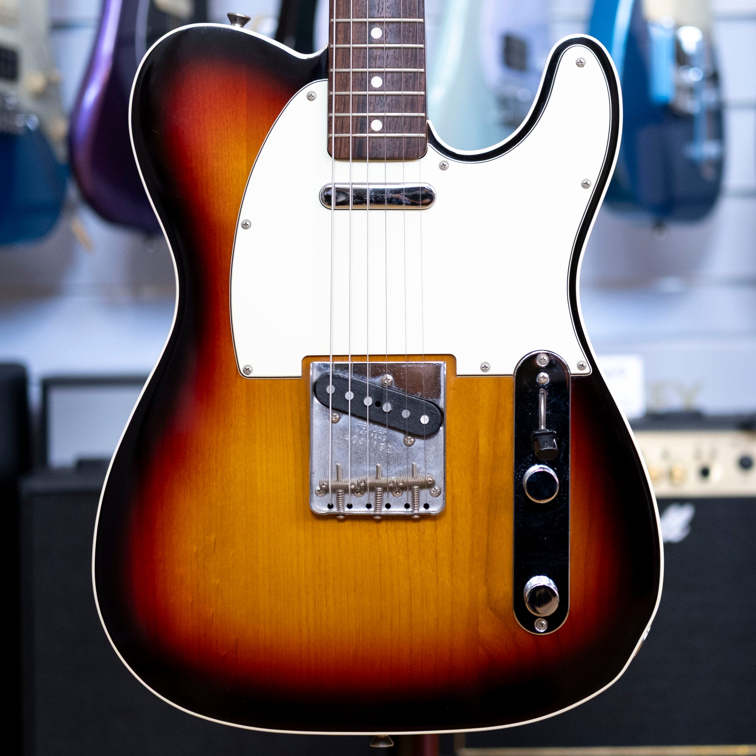 Fender TL-62B Telecaster Electric Guitar (3-Tone Sunburst) (Pre-Owned, 2000's CIJ)