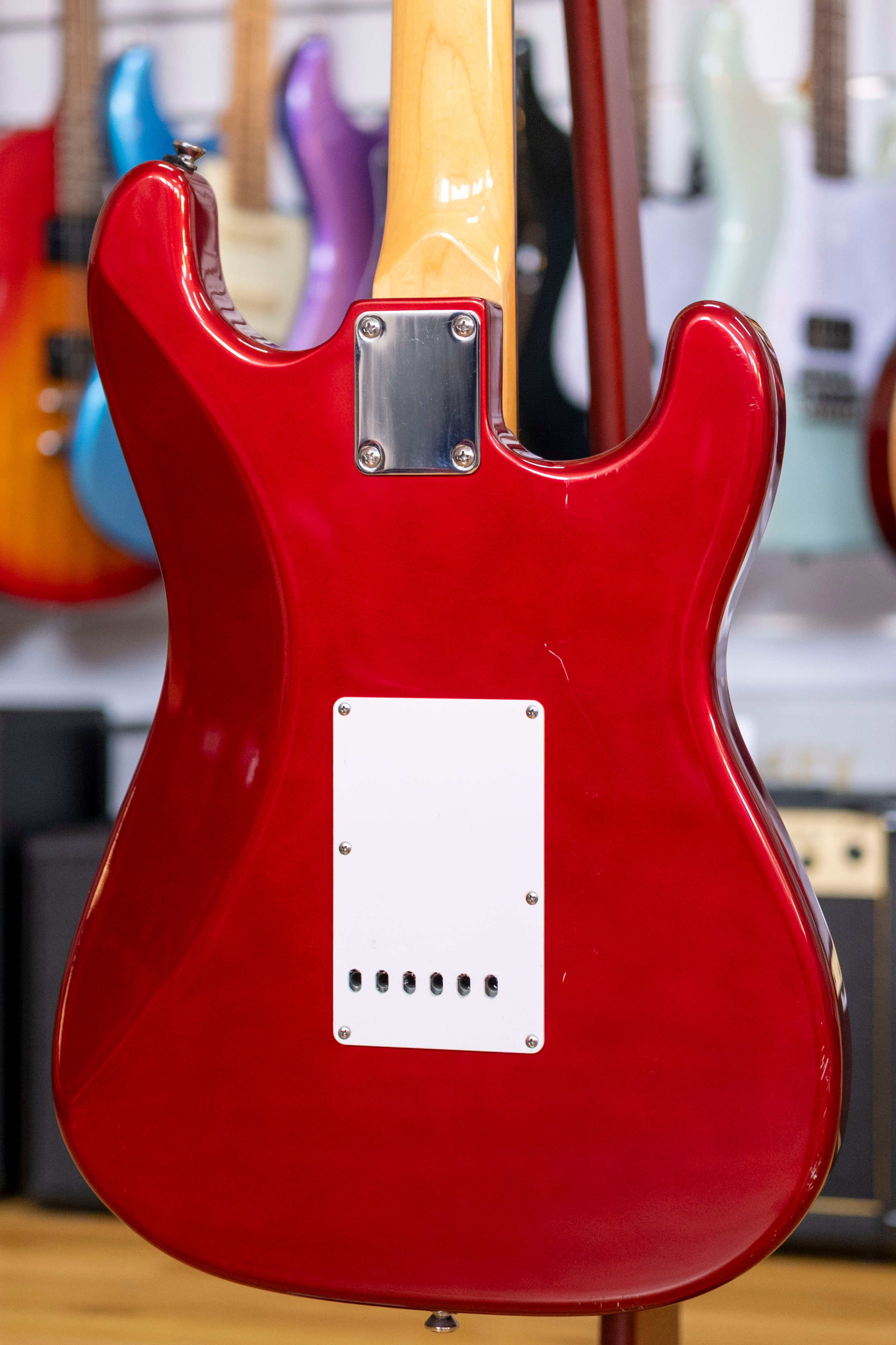 Tokai 'ST' Style Left Handed Electric Guitar (Candy Apple Red) (Pre-Owned, 2016 MIC)