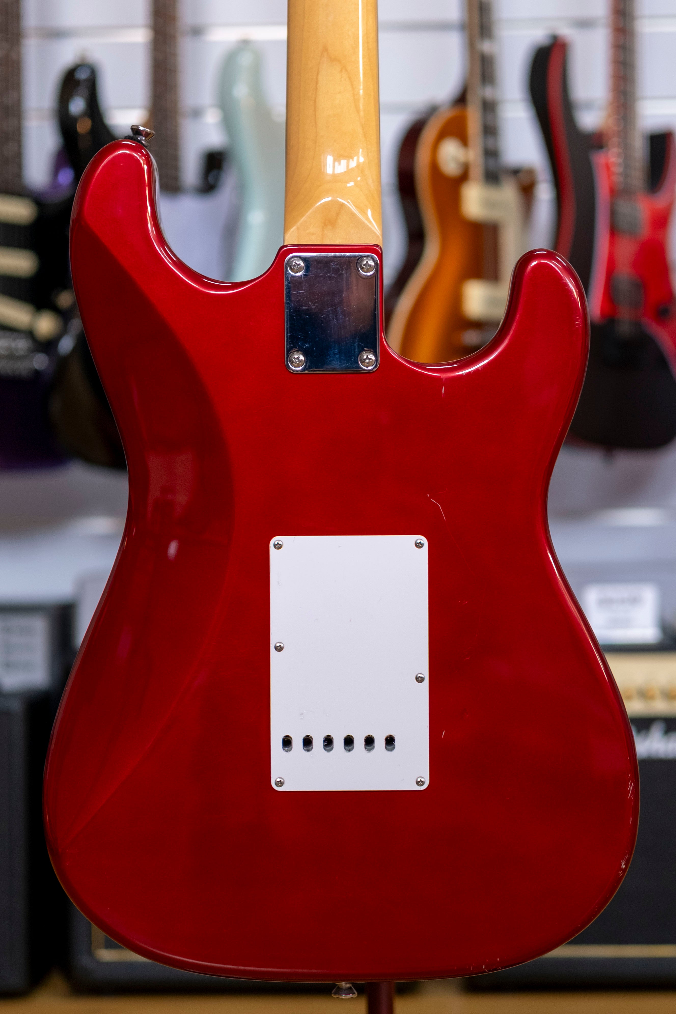 Tokai 'ST' Style Left Handed Electric Guitar (Candy Apple Red) (Pre-Owned, 2016 MIC)
