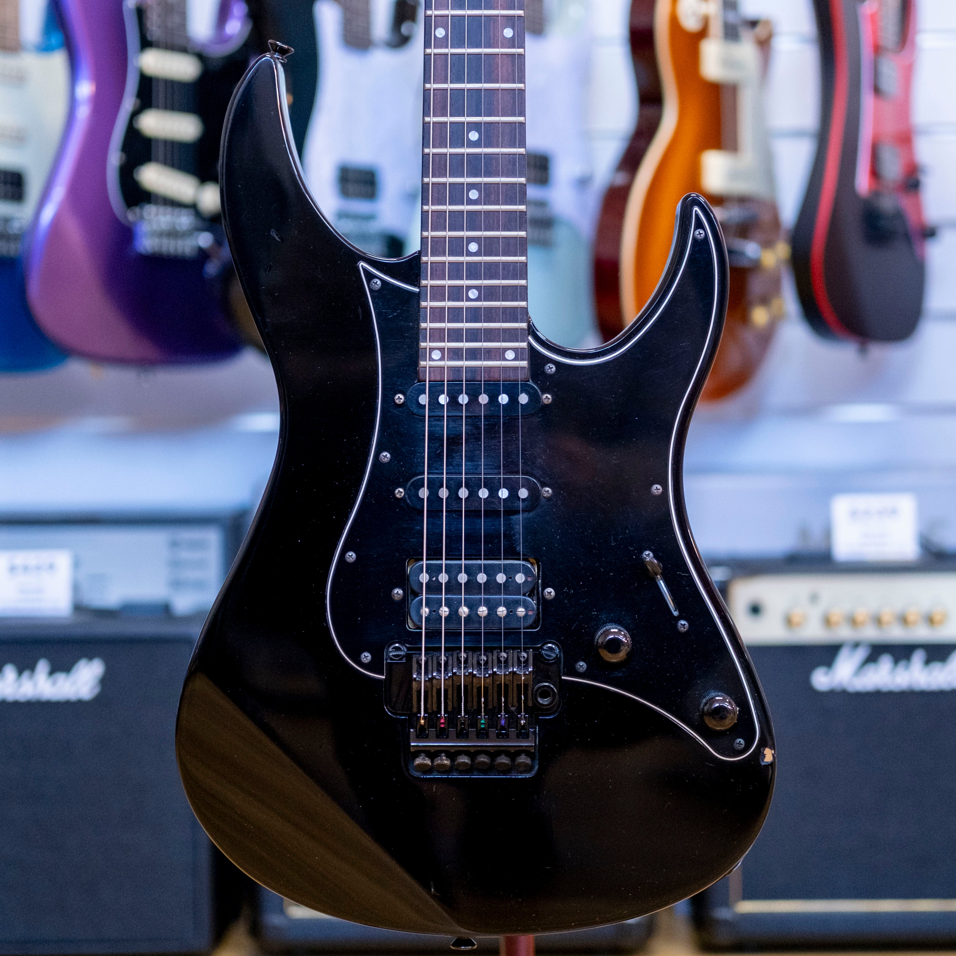 Yamaha YG512 Let It Rock Electric Guitar (Black) (Pre-Owned, 1990's)