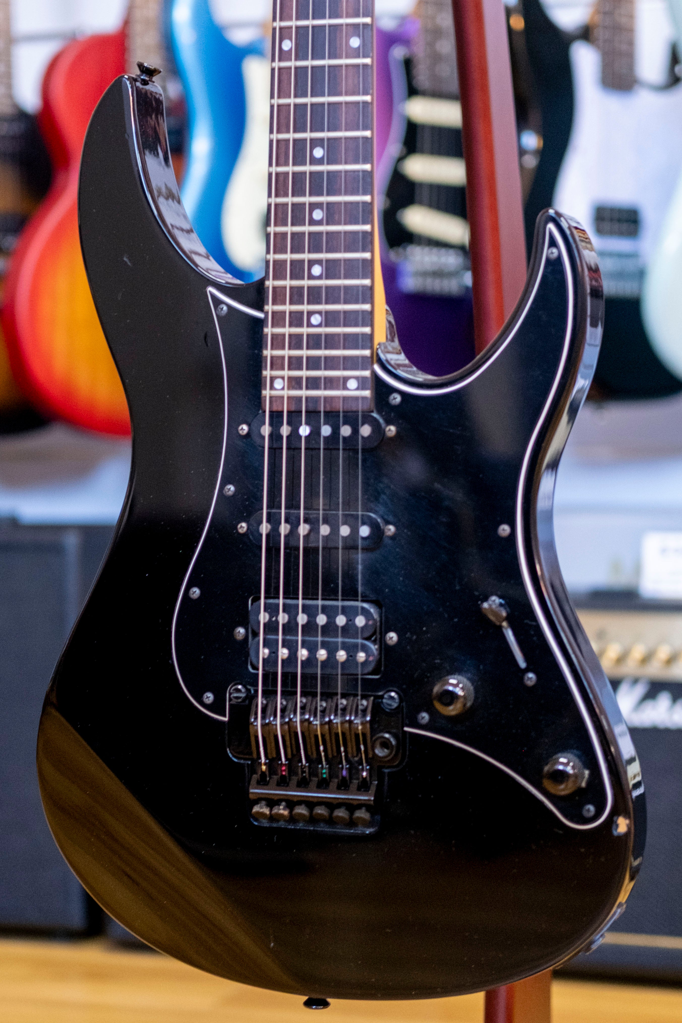 Yamaha YG512 Let It Rock Electric Guitar (Black) (Pre-Owned, 1990's)