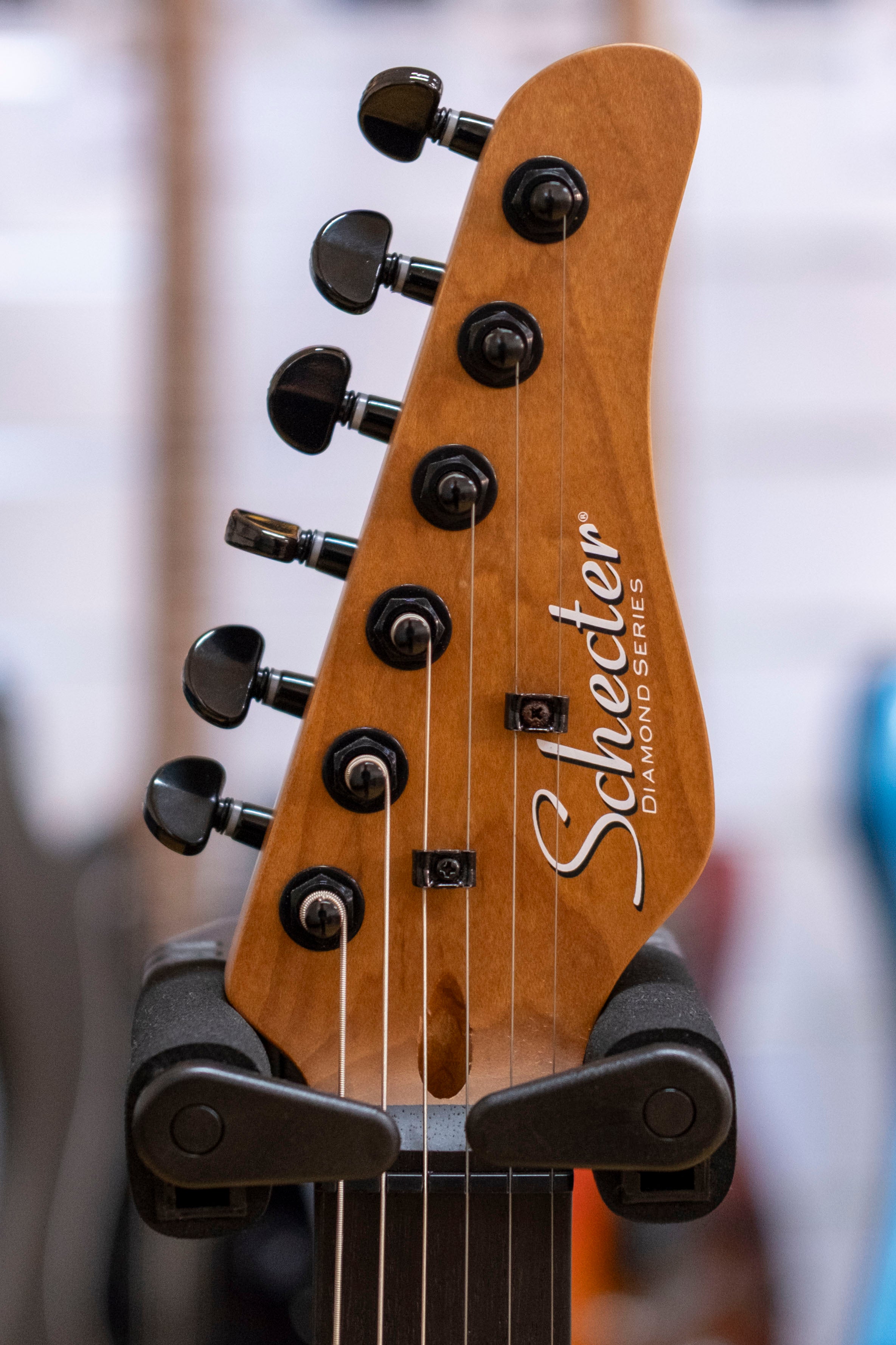 Schecter PT Standard Electric Guitar (Purple Burst Burl)