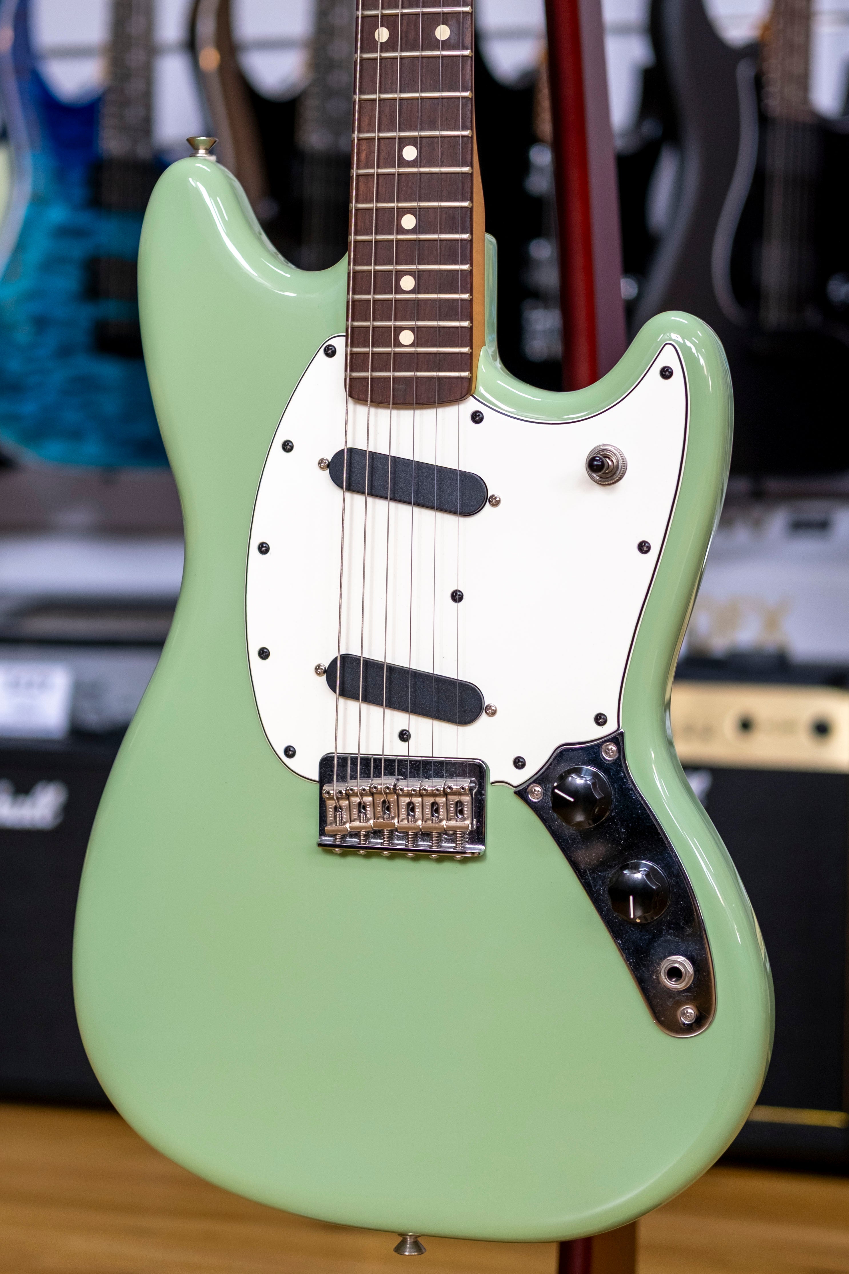 Fender Player II Mustang Electric Guitar (Birch Green) (Pre-Owned, 2024)