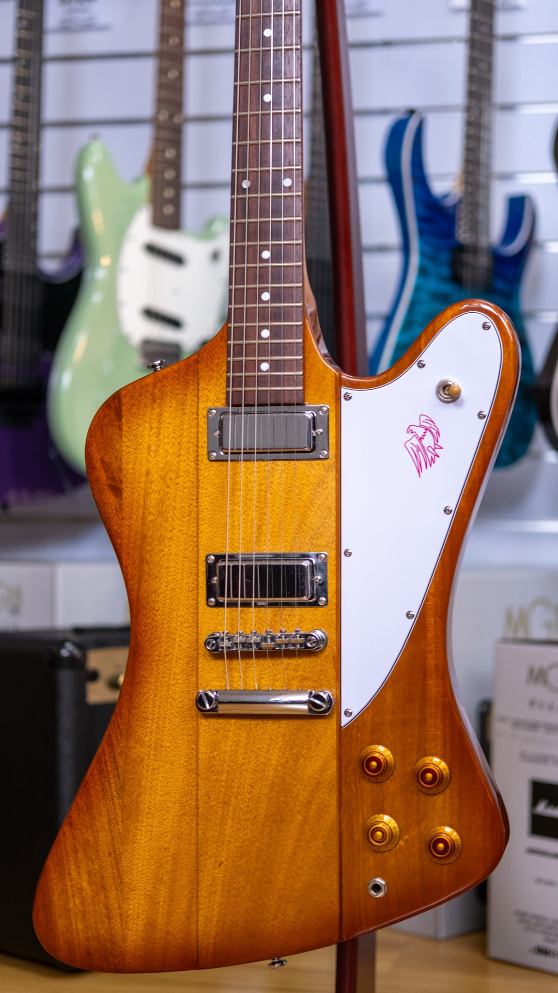 Tokai Traditional Series FB-65 'Firebird' Electric Guitar (Vintage Sunburst) (Pre-Owned, 2019 MIC)