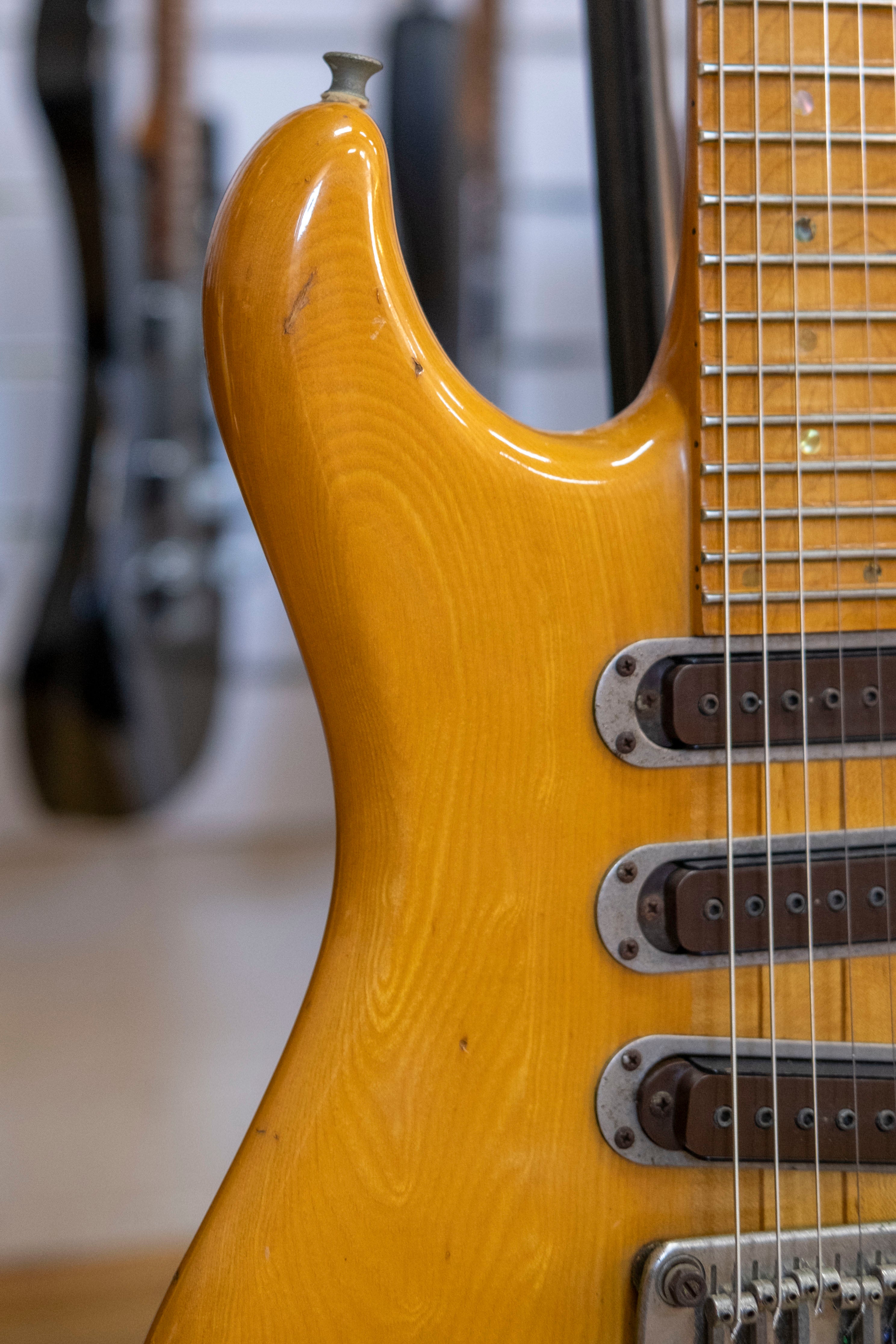 Greco GO-II 750 Brazen Picker Electric Guitar (Natural) (Pre-Owned, 1979 MIJ)