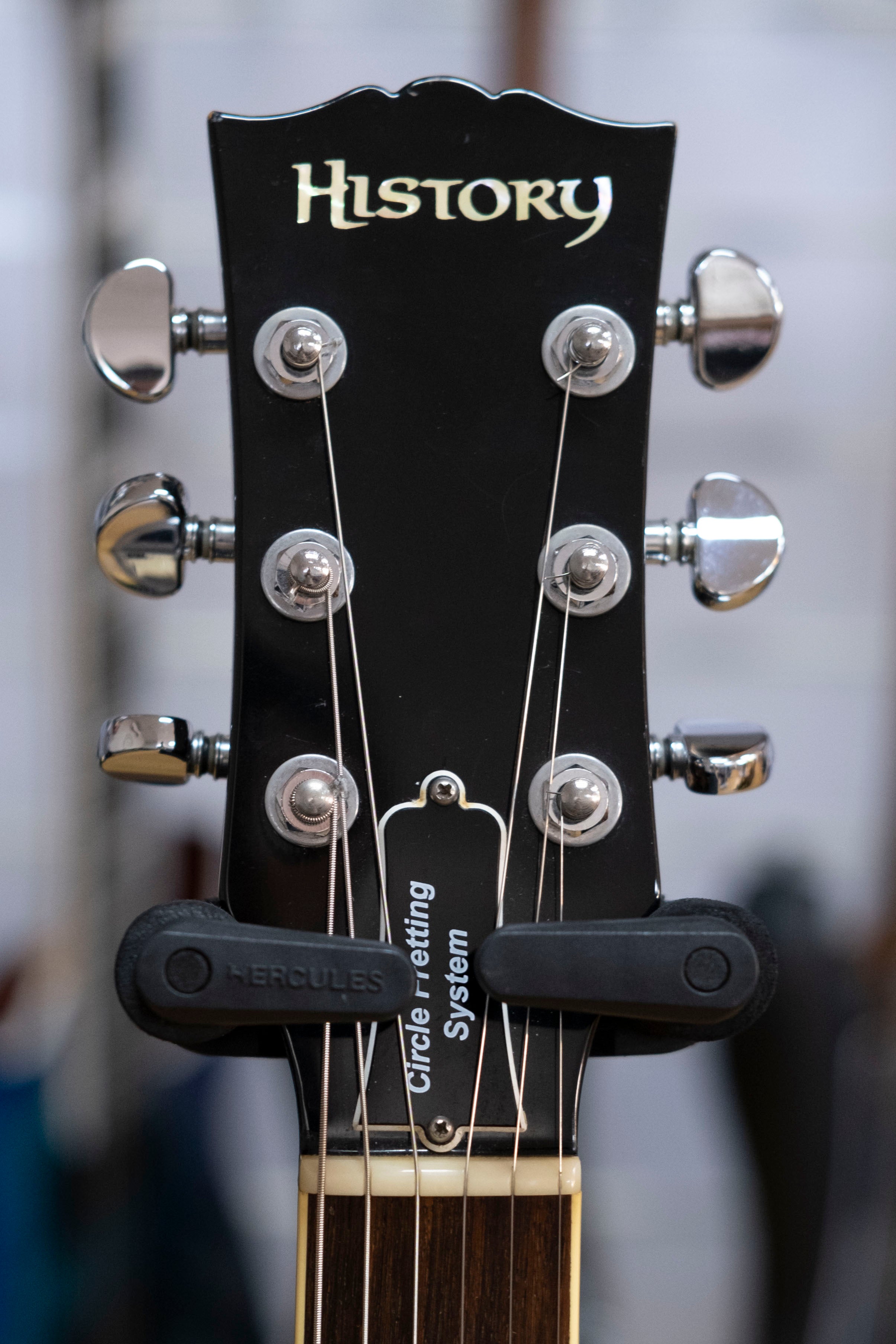 History ZLS-90 CFS 'LP' Style Electric Guitar (Translucent Black Sunburst) (Pre-Owned, 2006 MIJ)