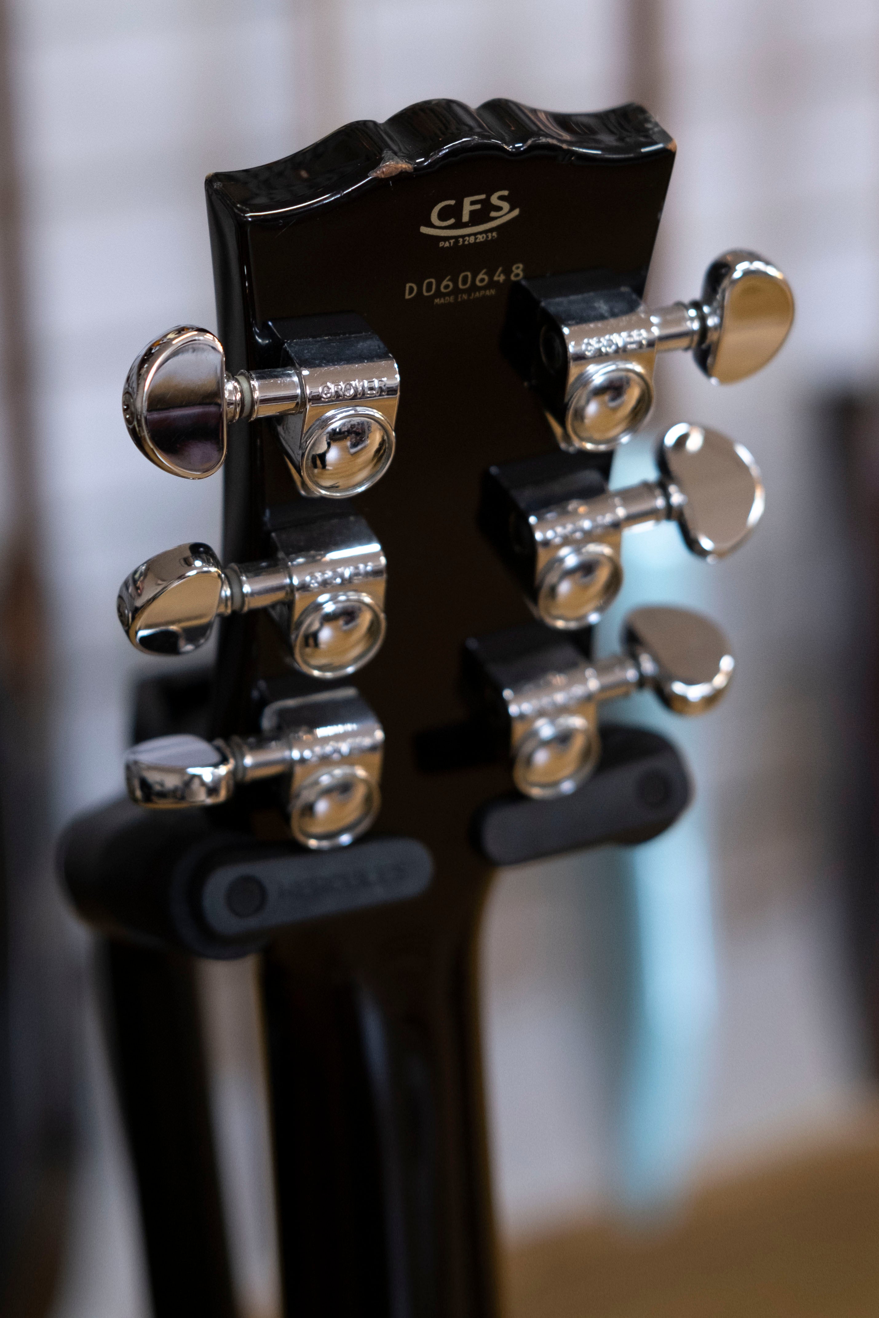 History ZLS-90 CFS 'LP' Style Electric Guitar (Translucent Black Sunburst) (Pre-Owned, 2006 MIJ)