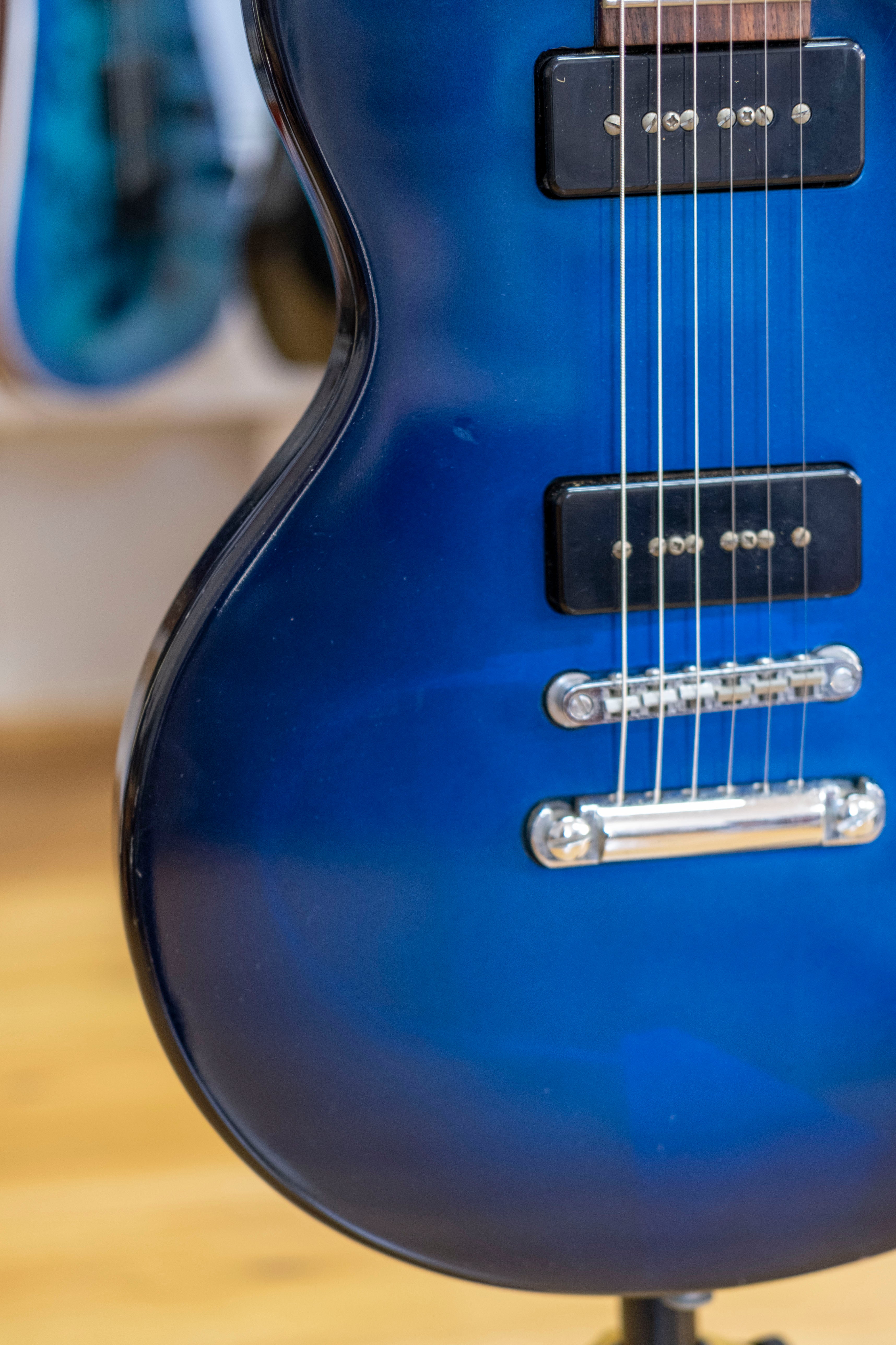 Aria Pro II PE-JR600 'LP' Style Electric Guitar (Blueburst) (Pre-Owned, 1990's MIJ)