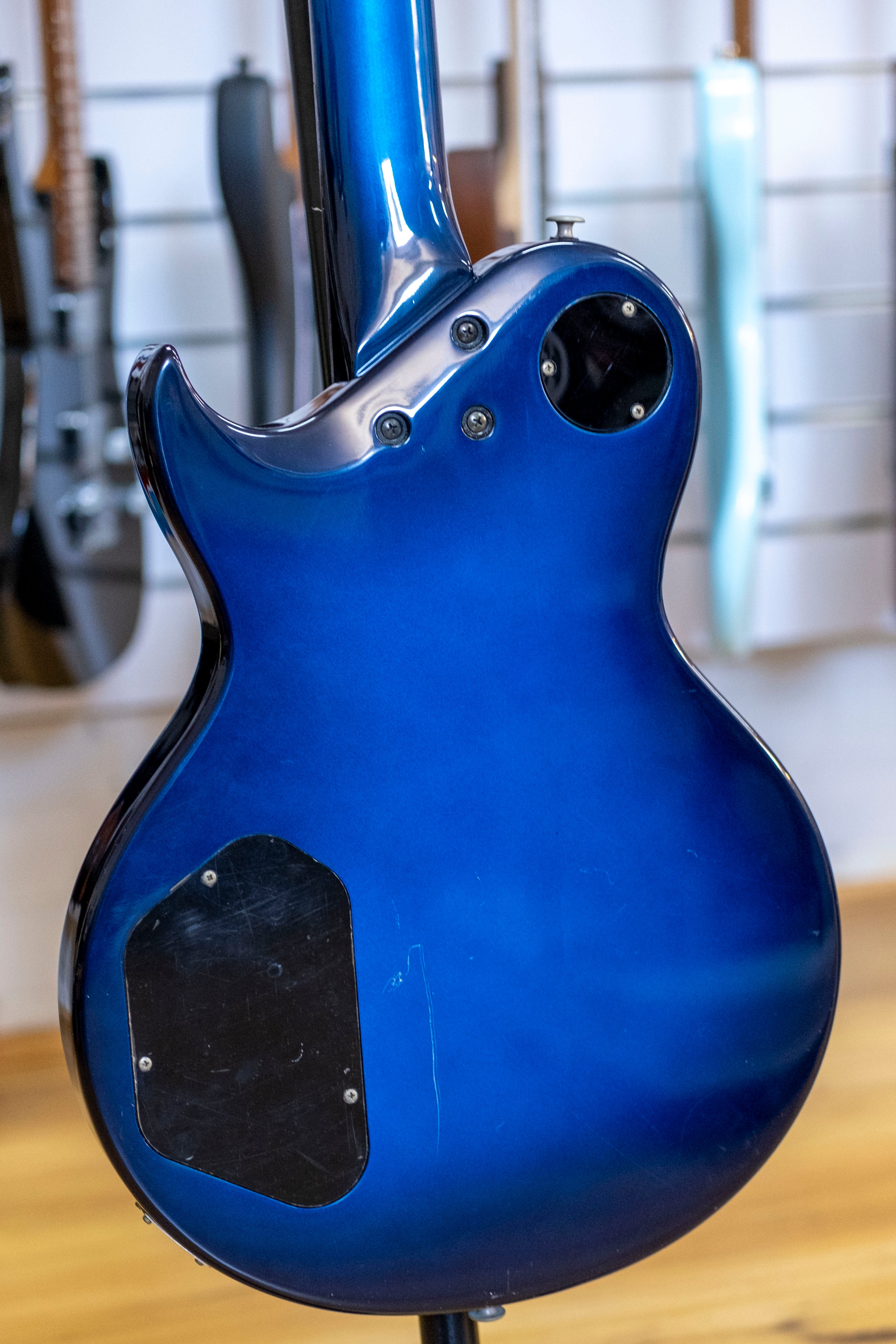 Aria Pro II PE-JR600 'LP' Style Electric Guitar (Blueburst) (Pre-Owned, 1990's MIJ)