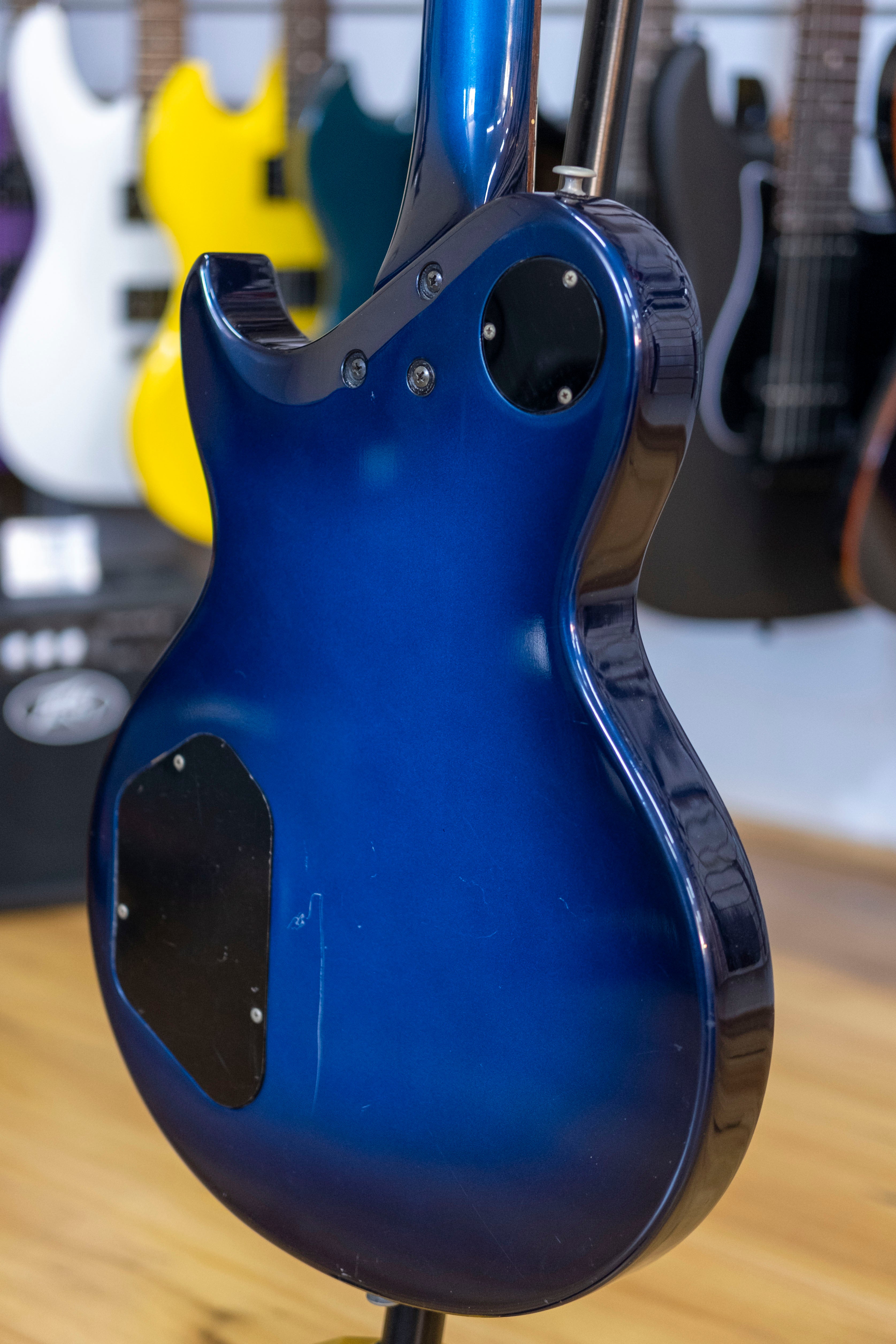 Aria Pro II PE-JR600 'LP' Style Electric Guitar (Blueburst) (Pre-Owned, 1990's MIJ)