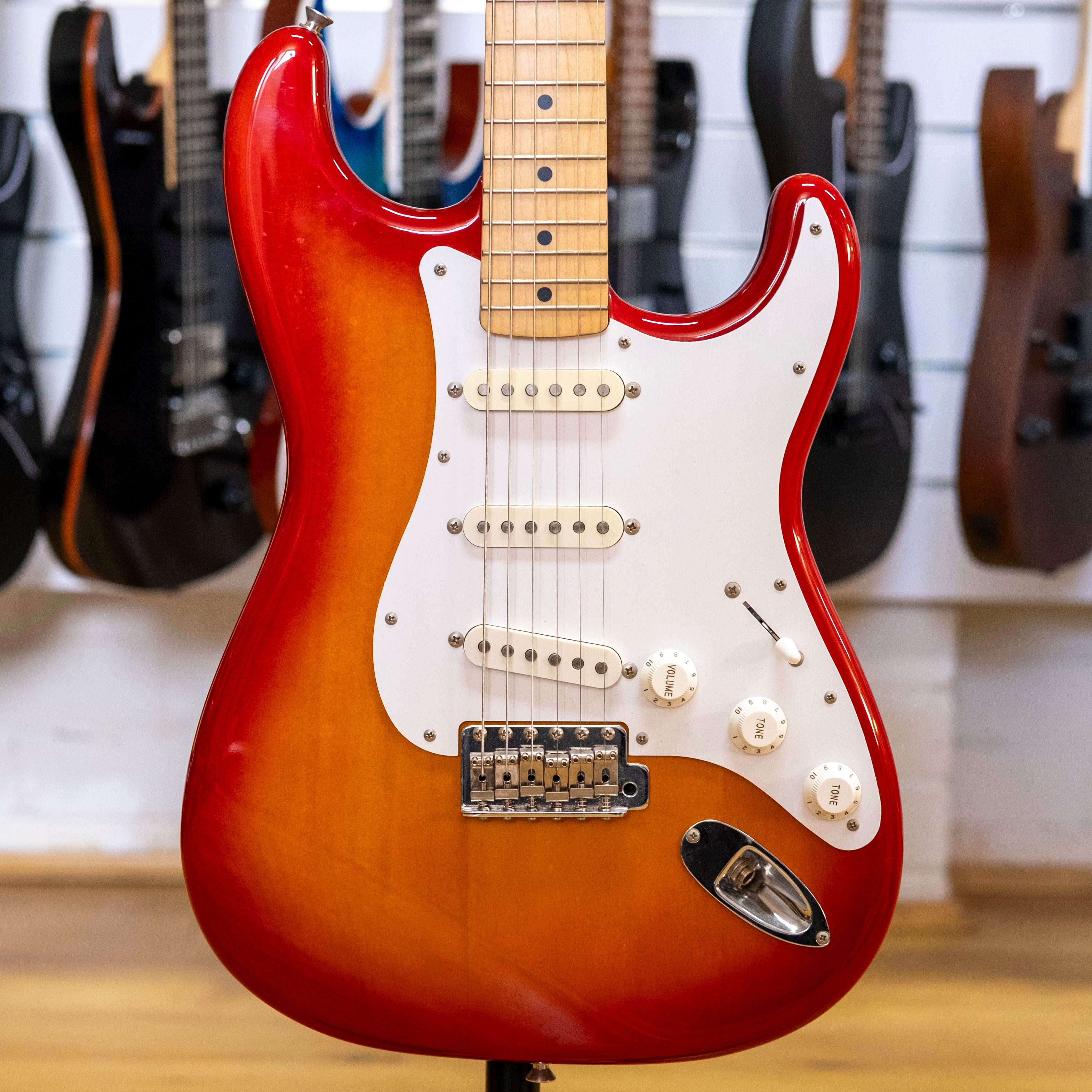 Fender Stratocaster Electric Guitar (Sienna Sunburst) (Pre-Owned, 2014 MIJ)