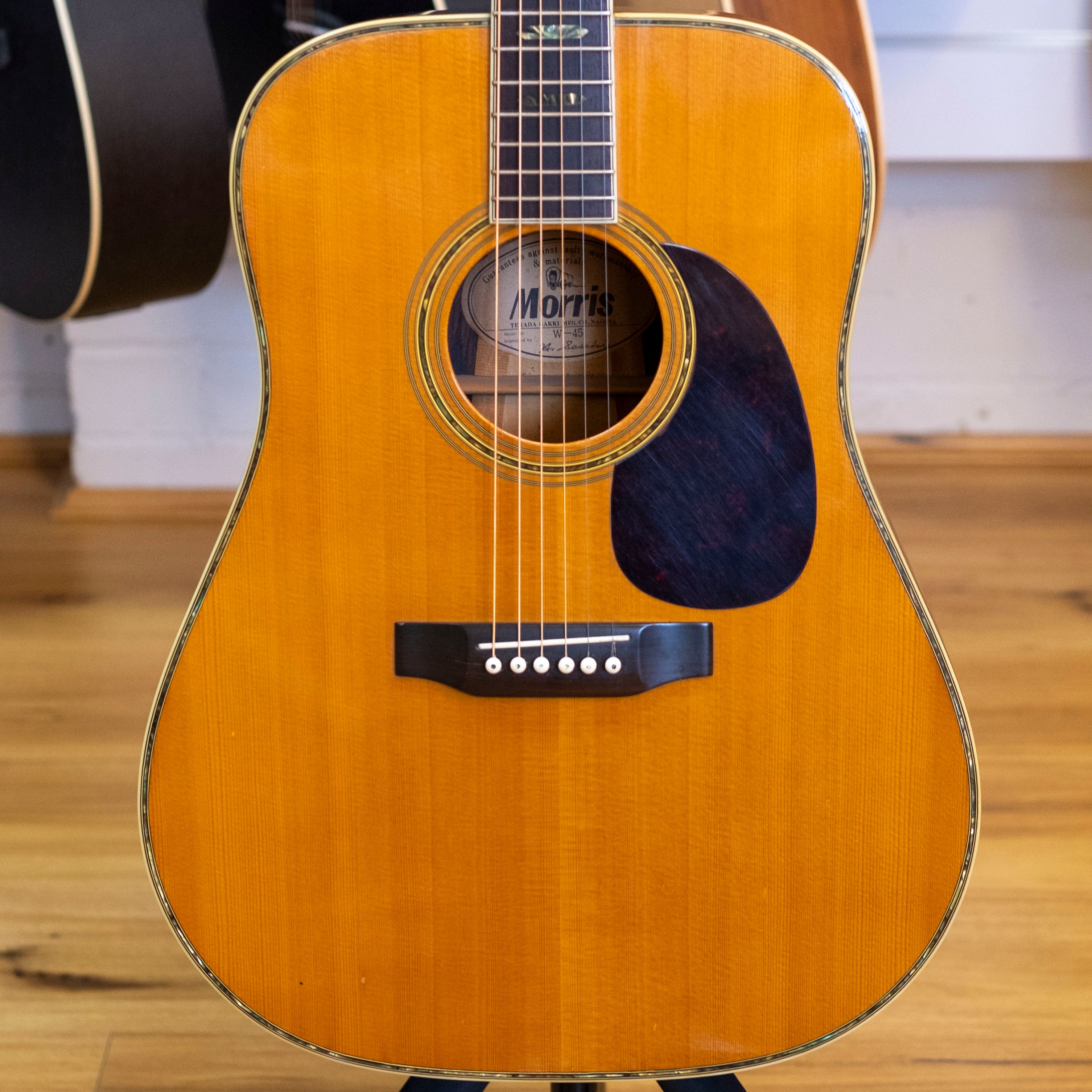 Morris W-45 Dreadnought Acoustic Guitar (Pre-Owned, 1970's MIJ)