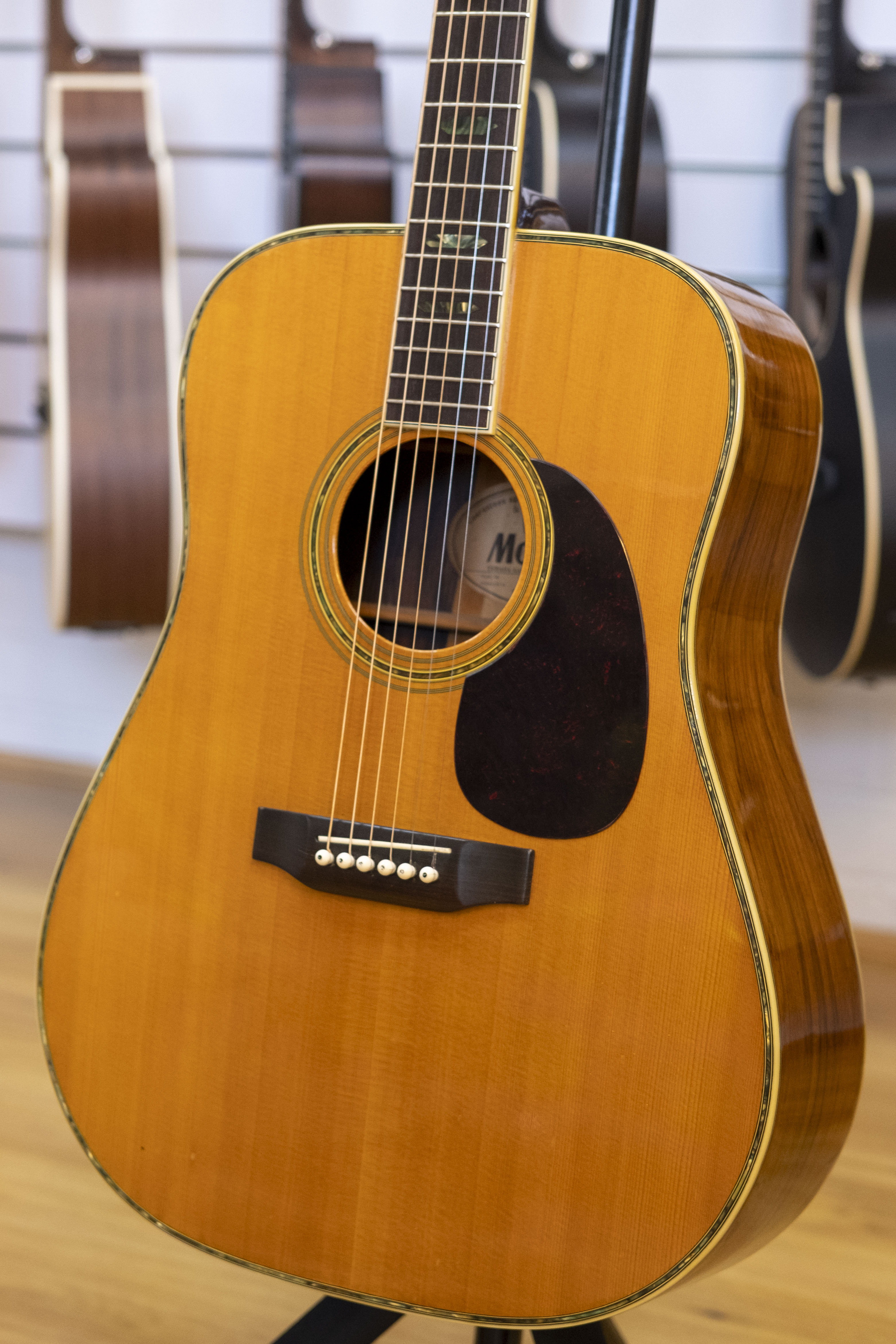 Morris W-45 Dreadnought Acoustic Guitar (Pre-Owned, 1970's MIJ)