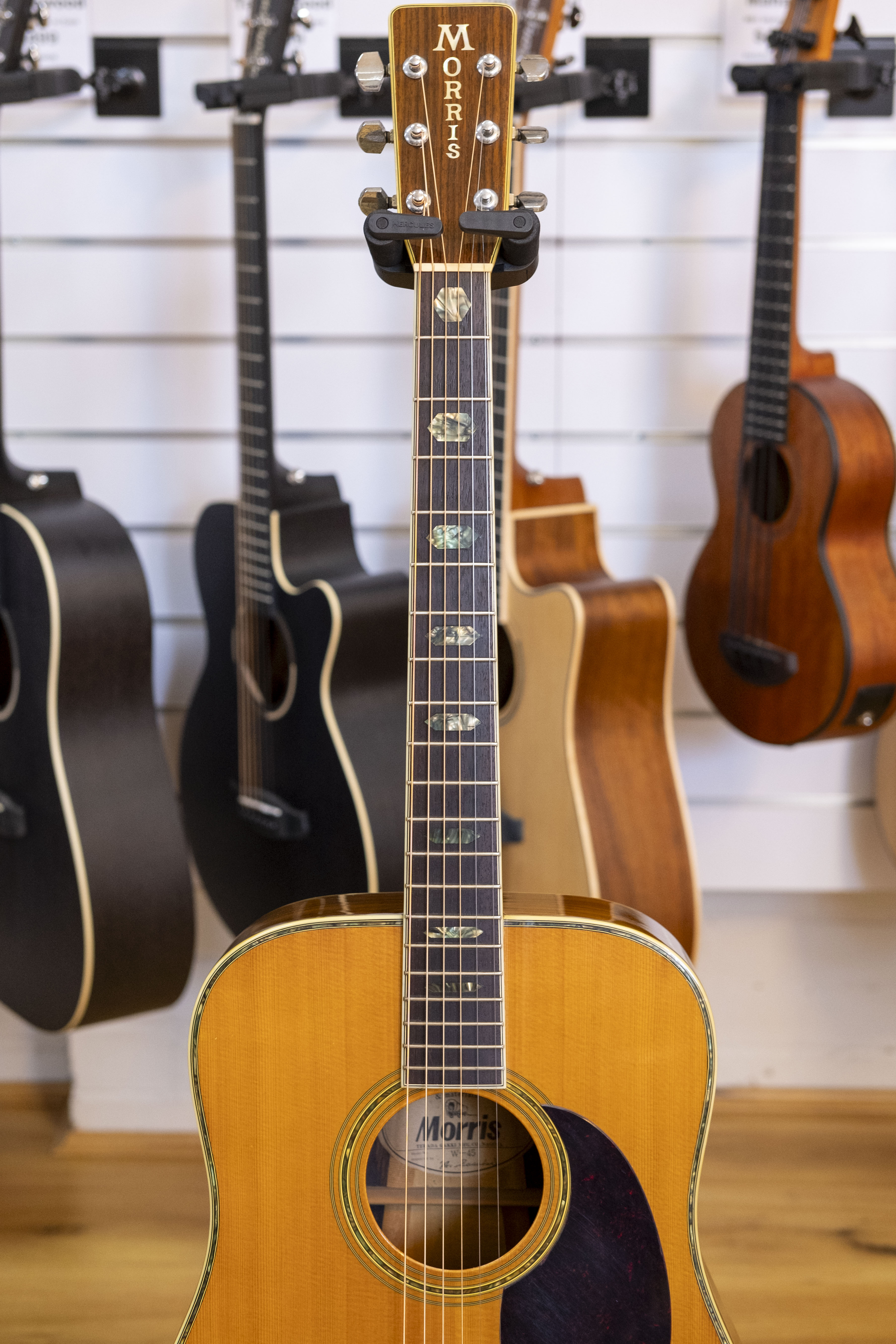 Morris W-45 Dreadnought Acoustic Guitar (Pre-Owned, 1970's MIJ)