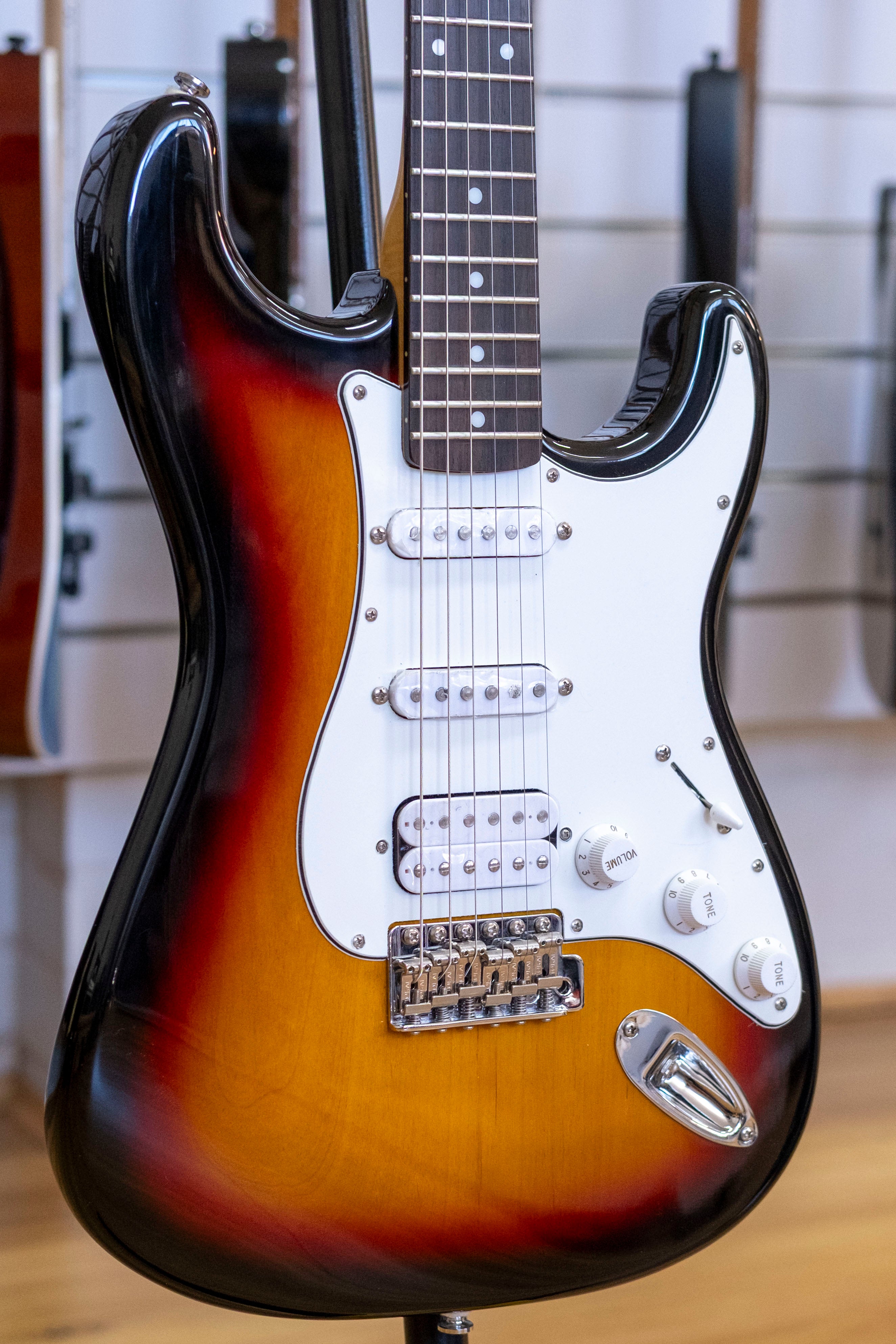 Tokai Goldstar Sound 'Stratocaster' Style Electric Guitar (3-Tone Sunburst) (Pre-Owned, 2012 MIC)