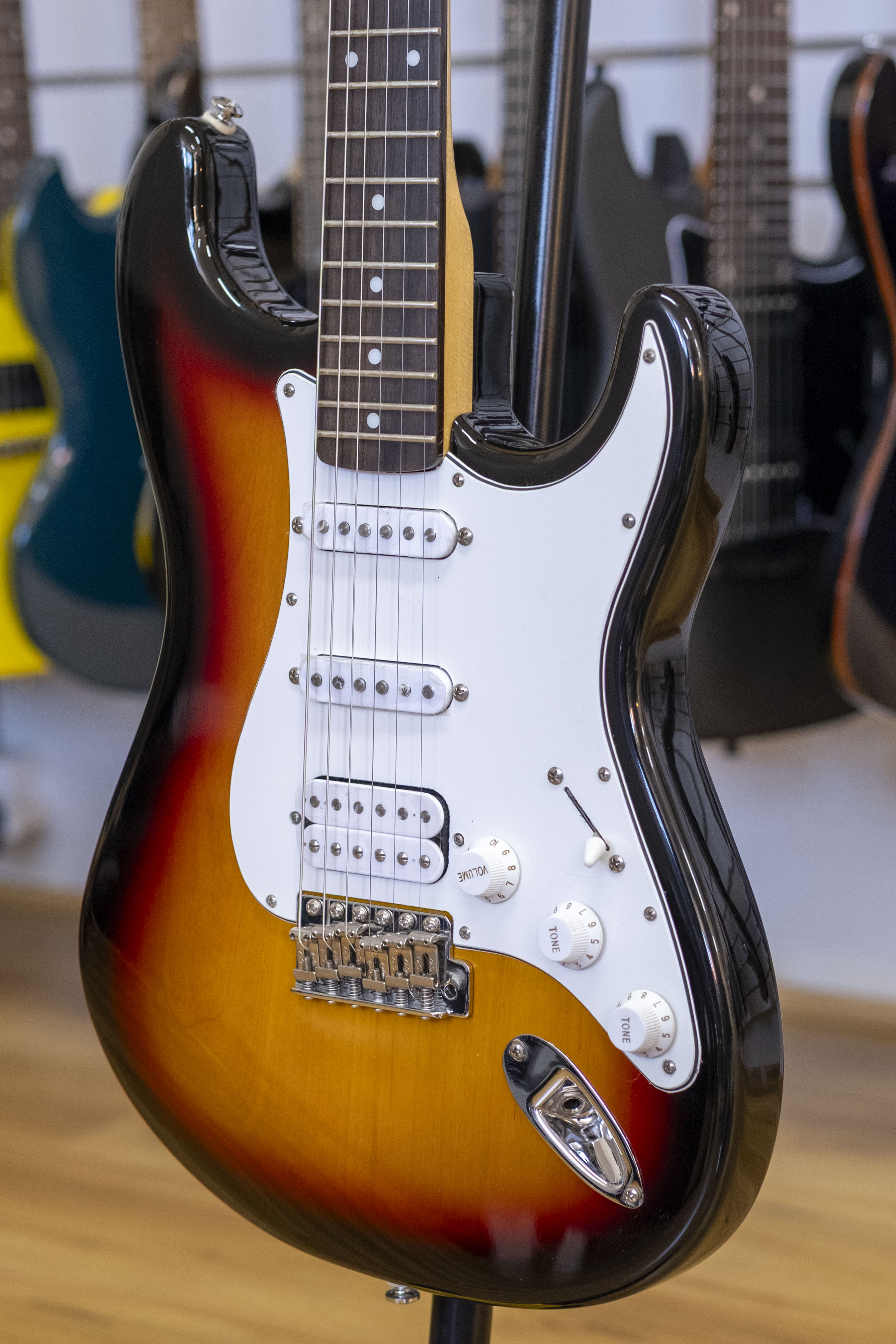 Tokai Goldstar Sound 'Stratocaster' Style Electric Guitar (3-Tone Sunburst) (Pre-Owned, 2012 MIC)