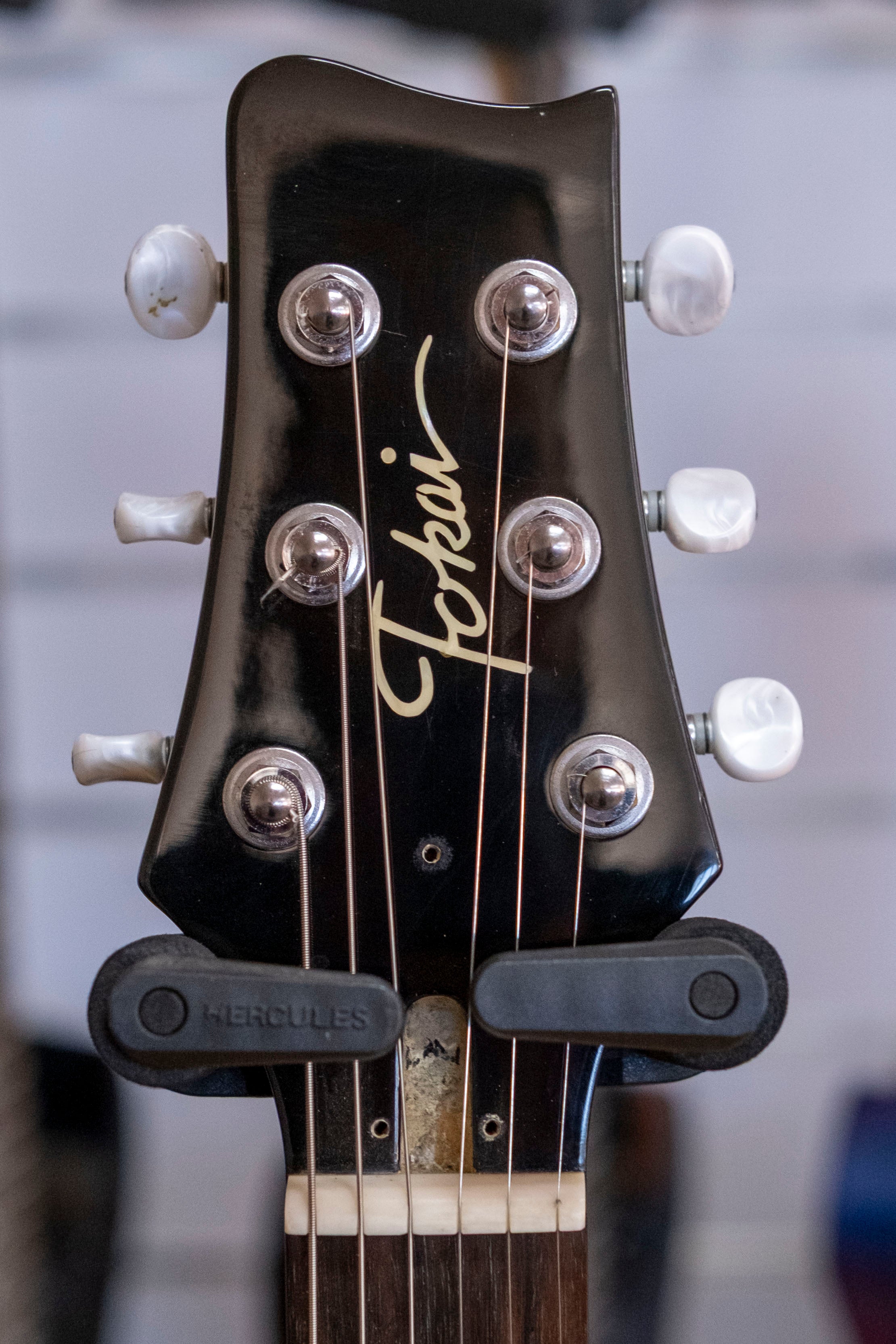 Tokai PR-50QT Electric Guitar (Transparent Black) (Pre-Owned, 2013 MIC)