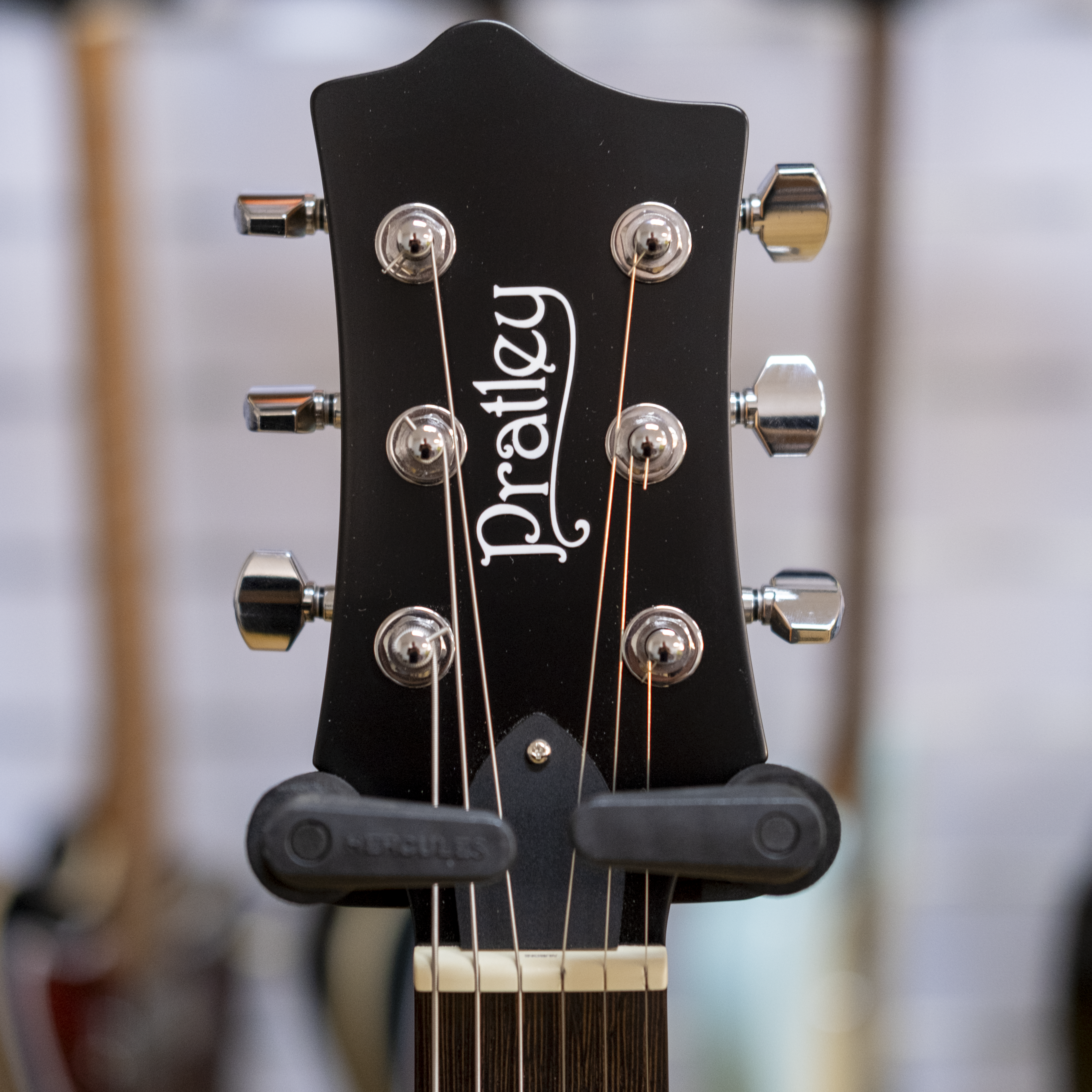 Pratley RBJ22 Double Cut Semi-Hollow Electric Guitar (Vintage Burst Blackwood)