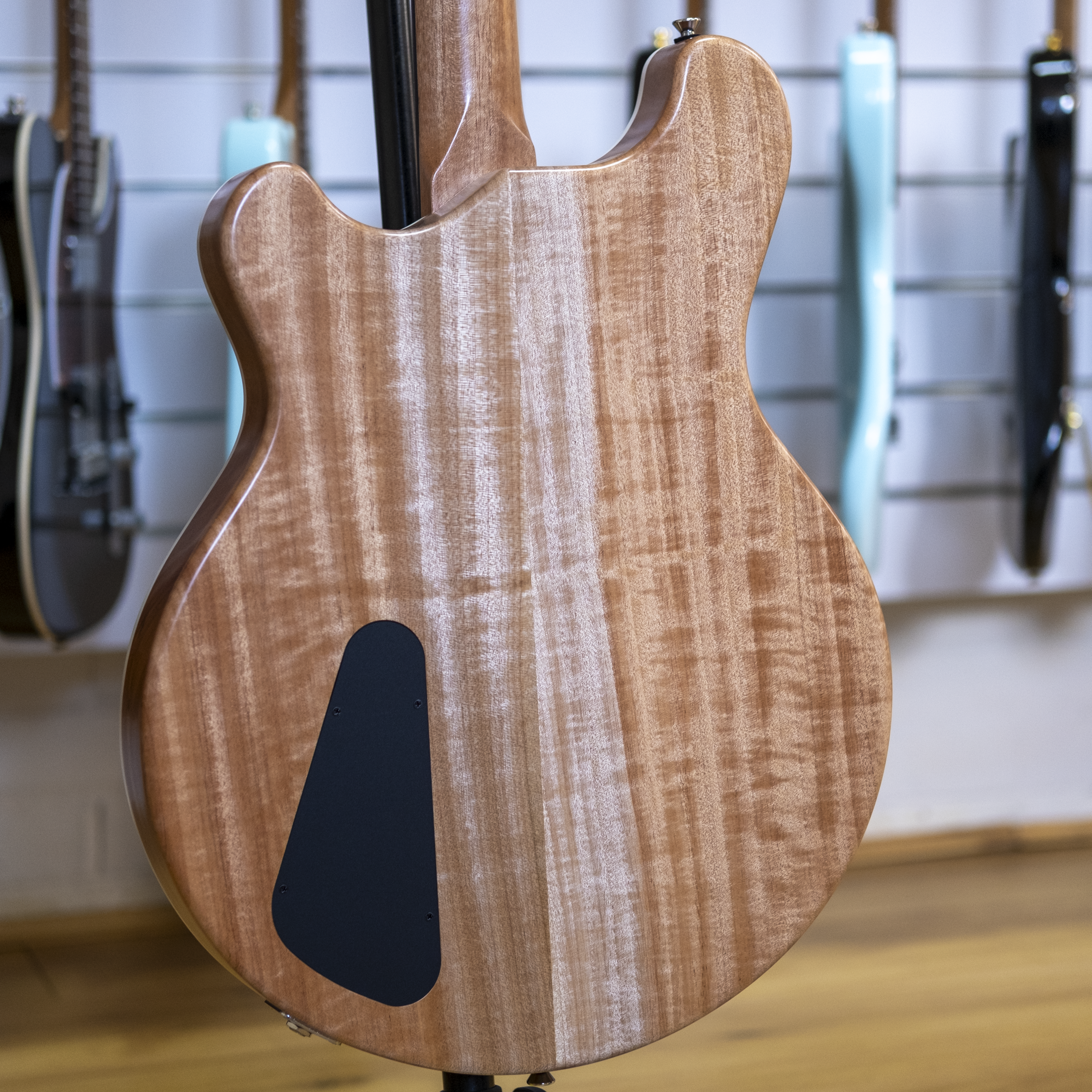 Pratley RBJ22 Double Cut Semi-Hollow Electric Guitar (Vintage Burst Blackwood)