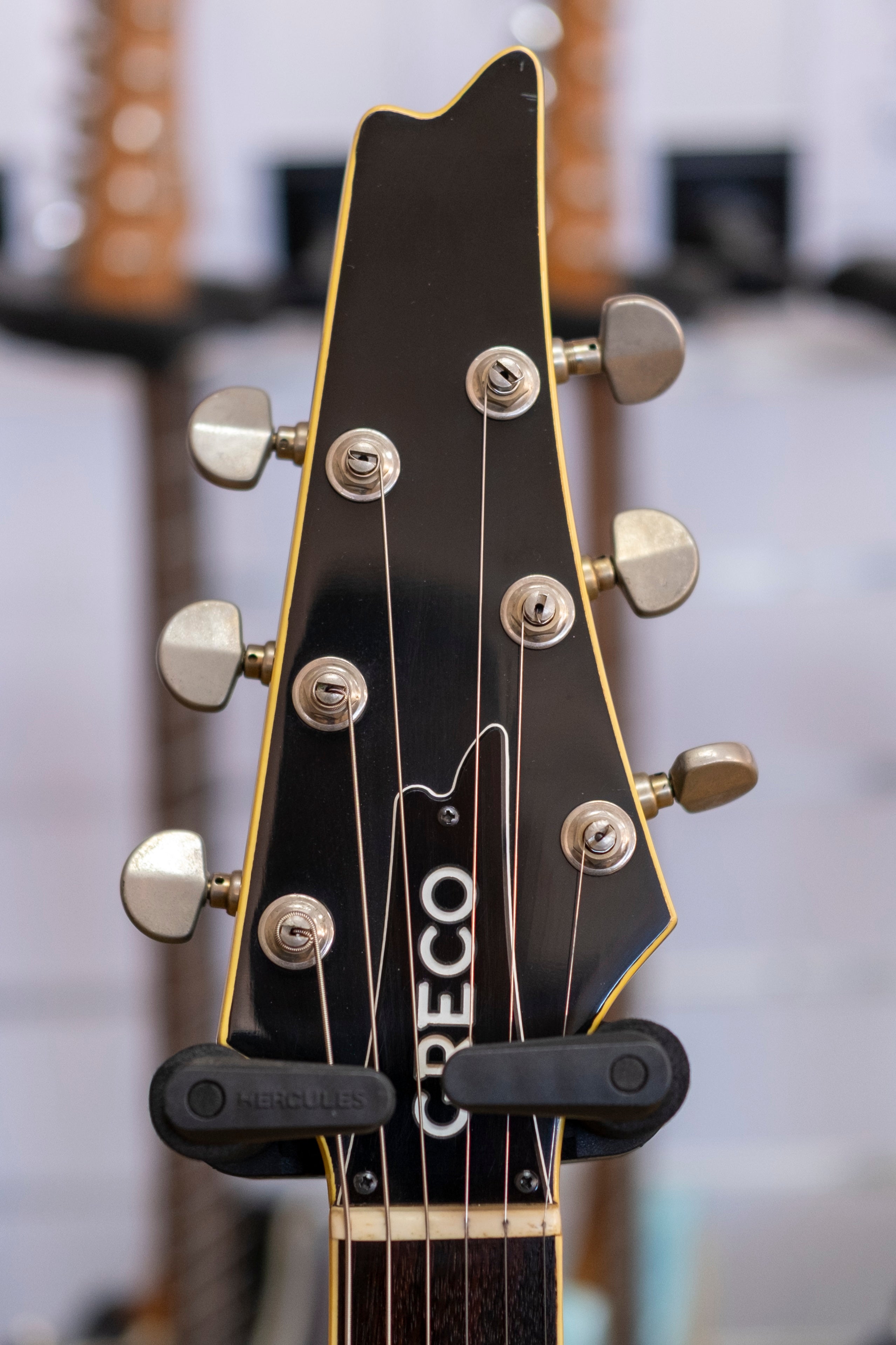 Greco Mirage M-600 Electric Guitar (Black) (Pre-Owned, 1980)