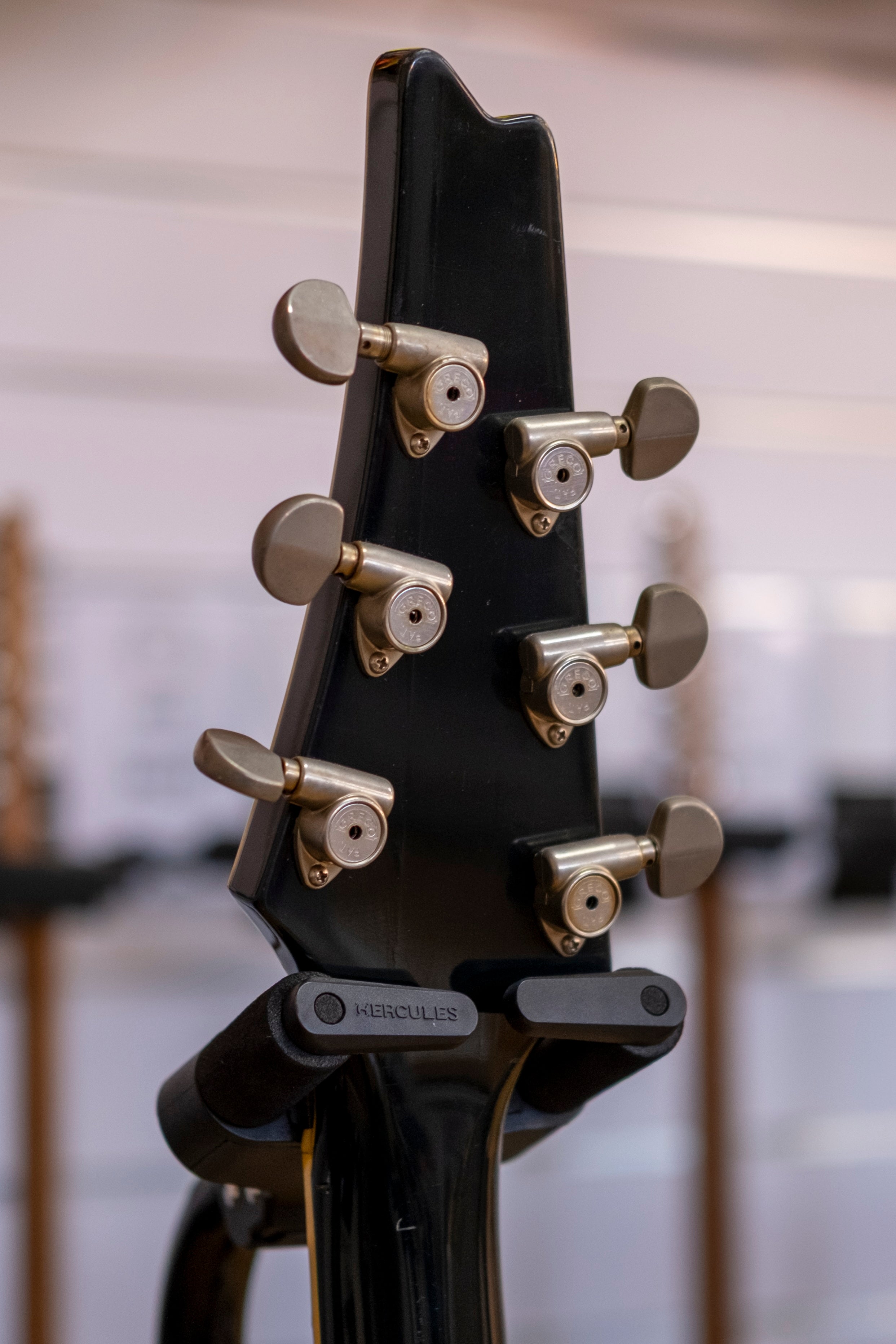 Greco Mirage M-600 Electric Guitar (Black) (Pre-Owned, 1980)