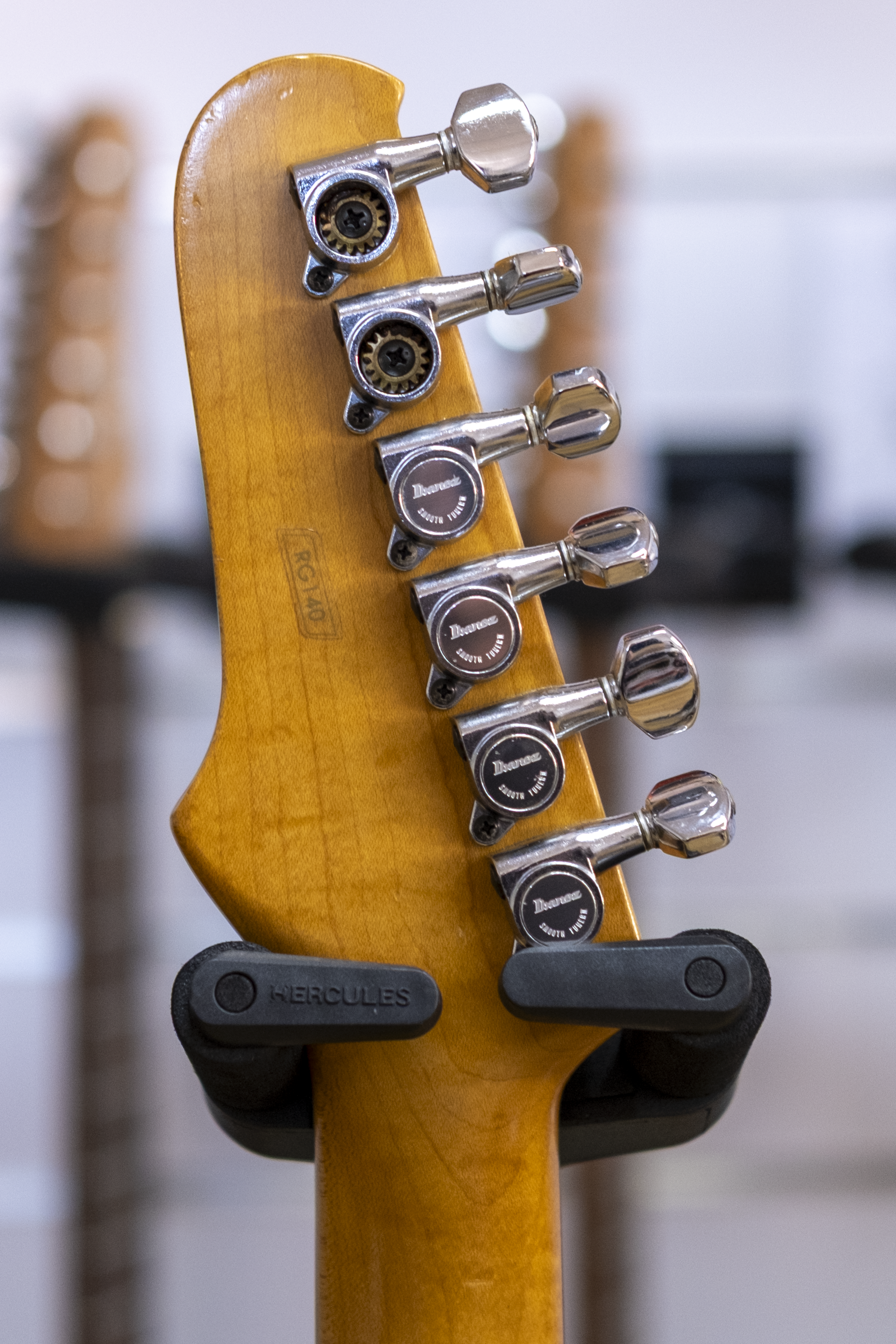 Ibanez RG140 Roadster II Electric Guitar (Black) (Pre-Owned, 1986 MIJ)