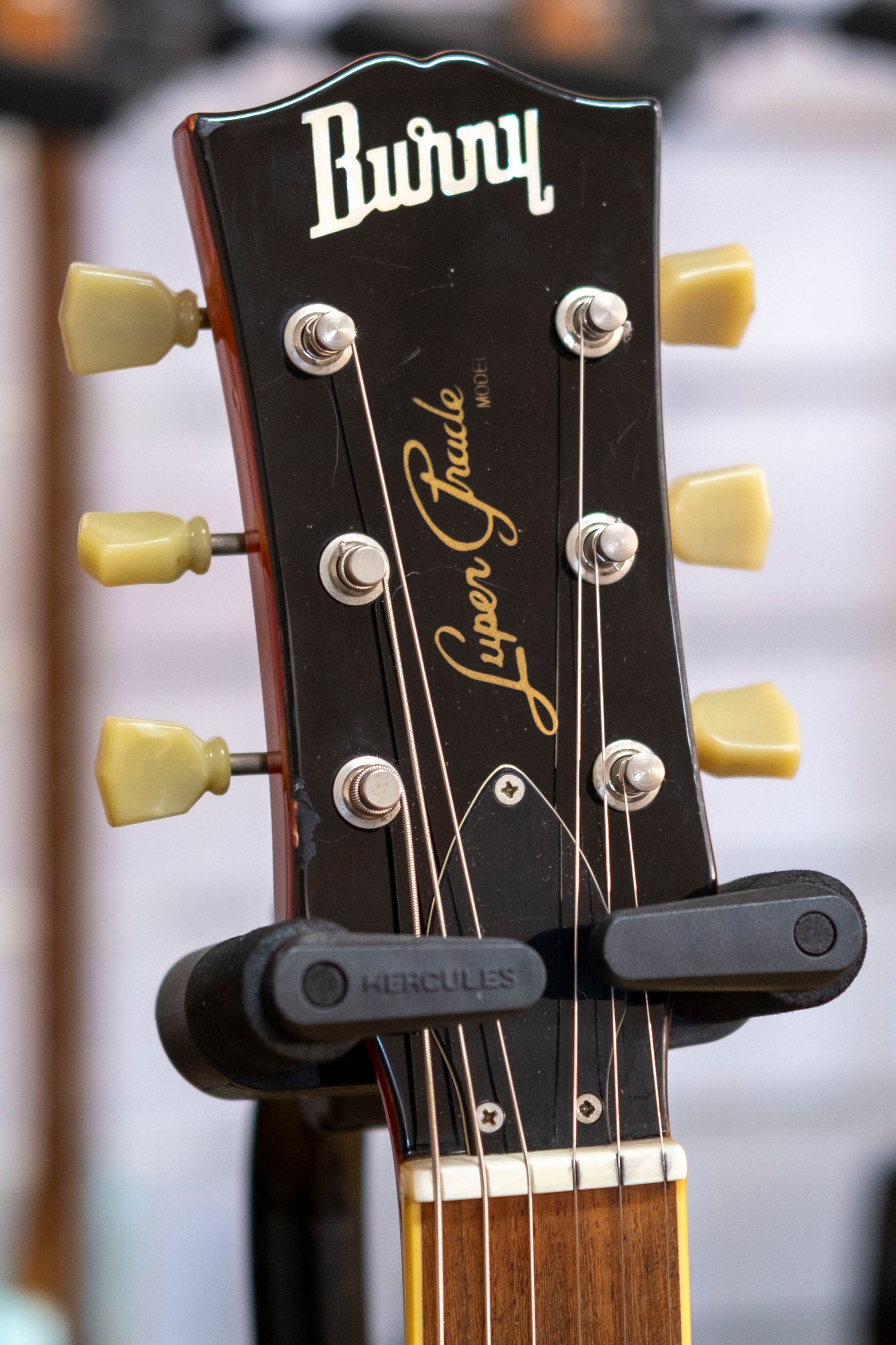 Burny RLG-60 Super Grade Electric Guitar (Cherry Sunburst) (Pre-Owned, 2008 MIC)