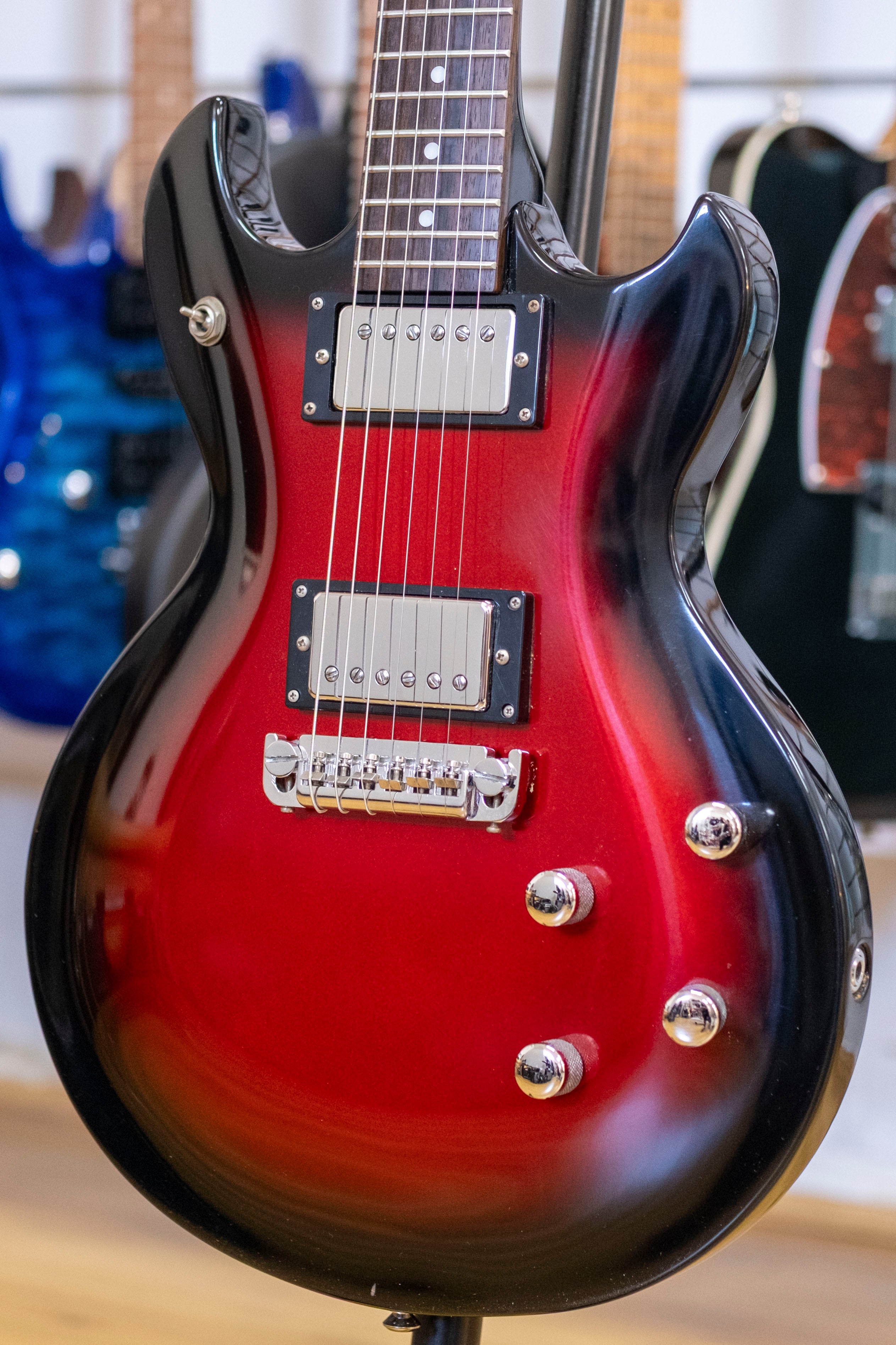 Aria Pro II Cardinal Series CS-400 Electric Guitar (Red Burst) (Pre-Owned, 1990's MIK)