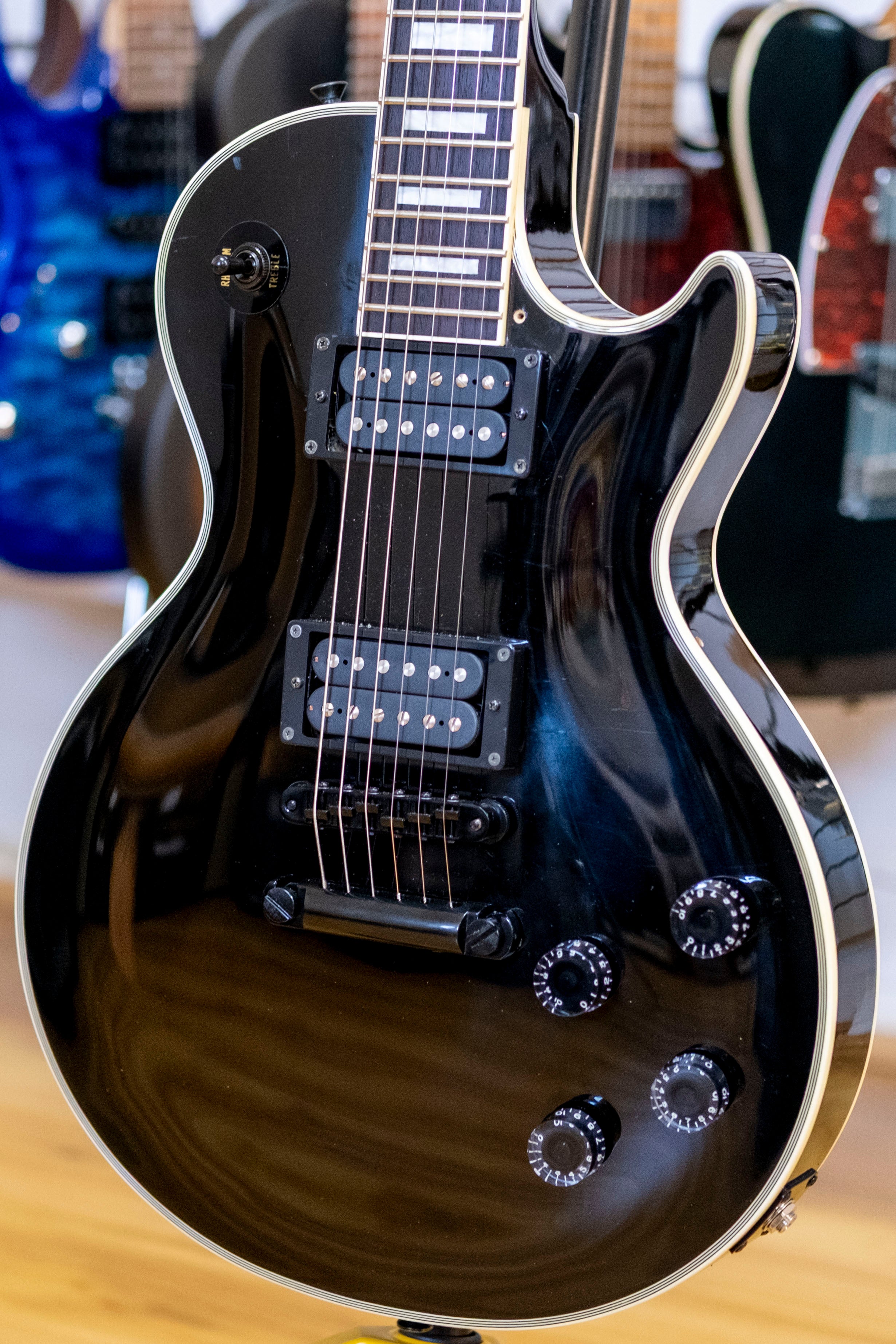 Tokai LC85S 'LP' Custom Electric Guitar (Black) (Pre-Owned, 2006 MIJ)