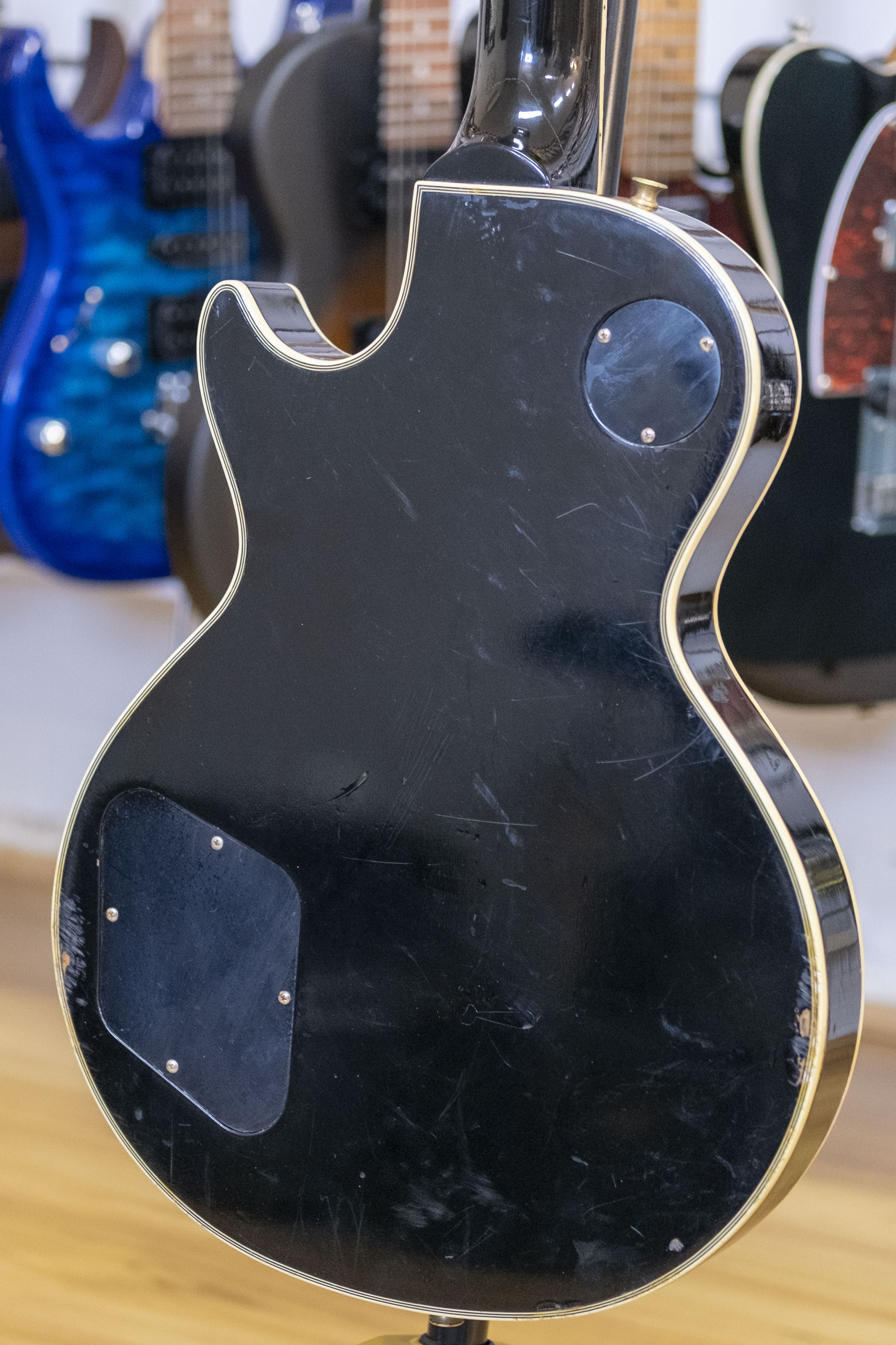 Orville Les Paul Custom Electric Guitar (Black) (Pre-Owned)