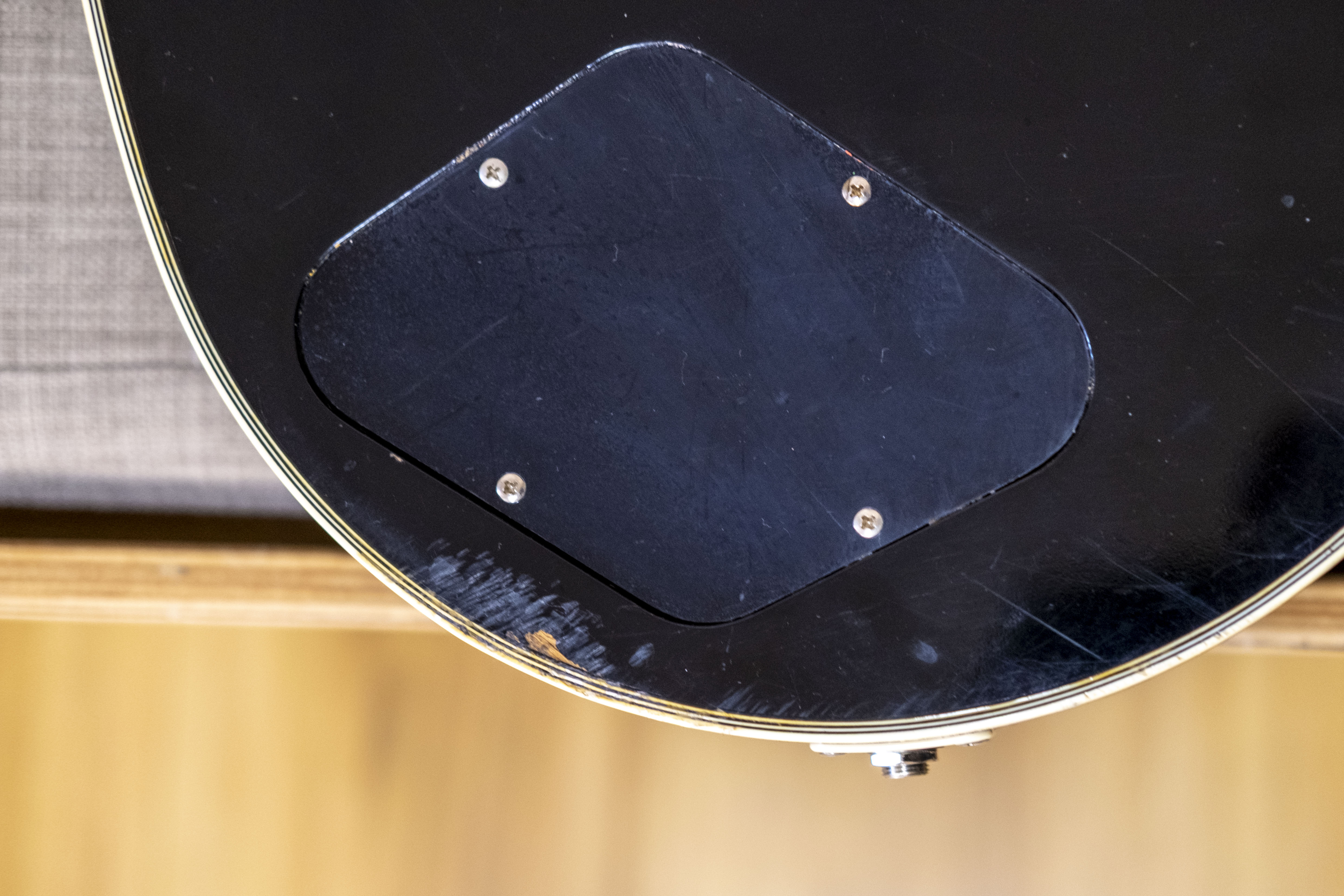 Orville Les Paul Custom Electric Guitar (Black) (Pre-Owned)