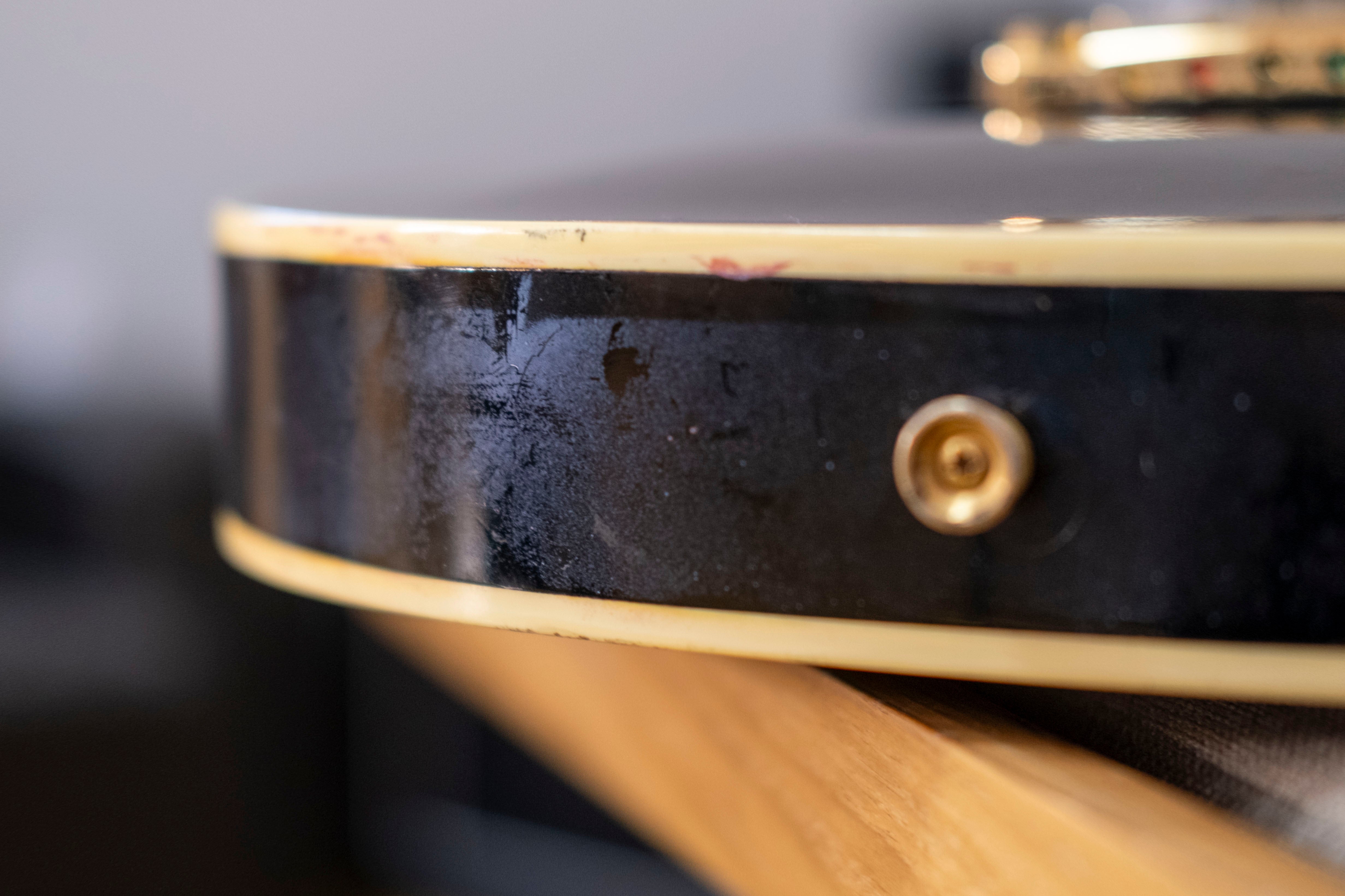 Orville Les Paul Custom Electric Guitar (Black) (Pre-Owned)