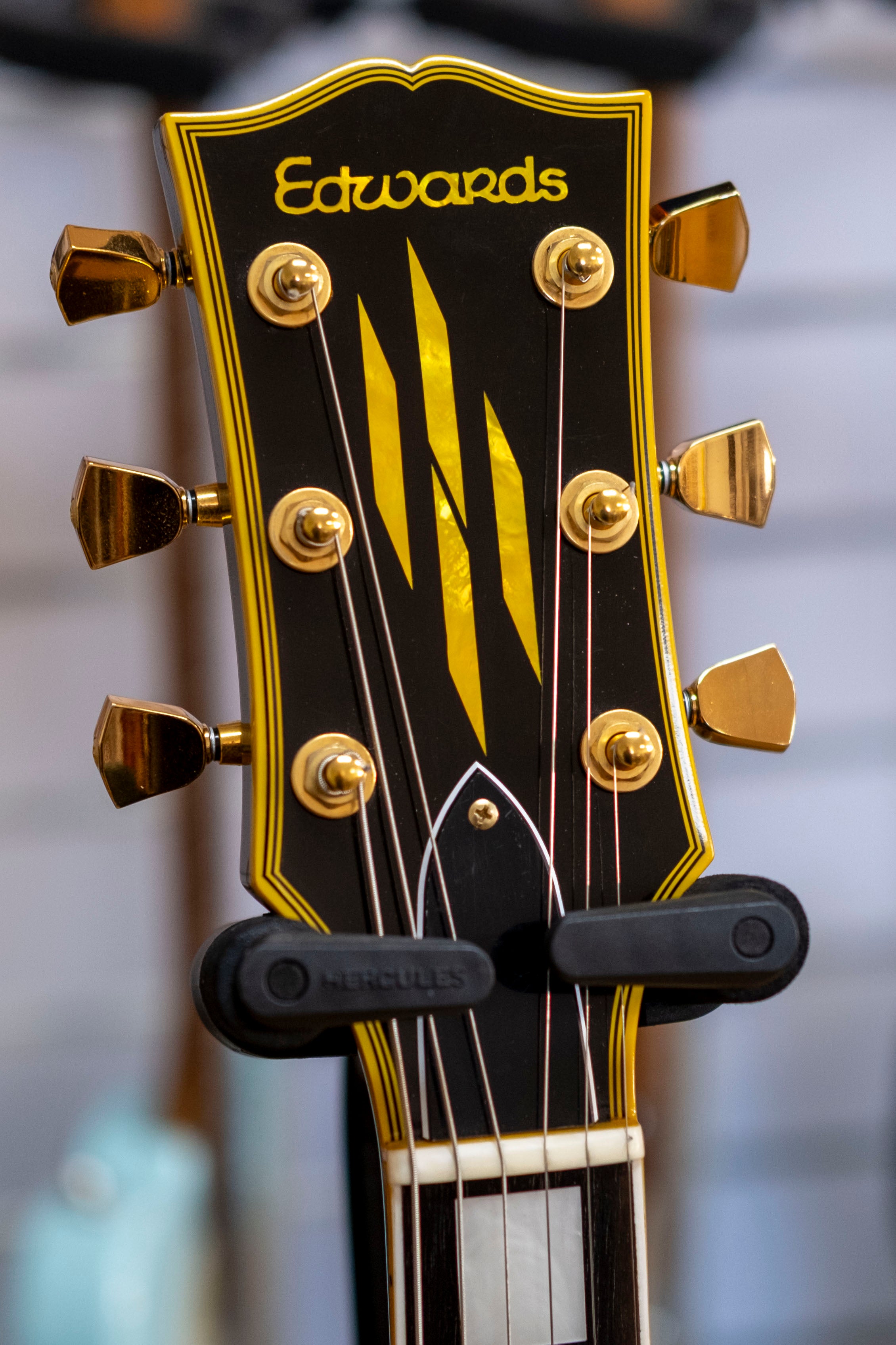 Edwards E-LP-113LTC Electric Guitar (Satin Black) (Pre-Owned, 2014 MIJ)