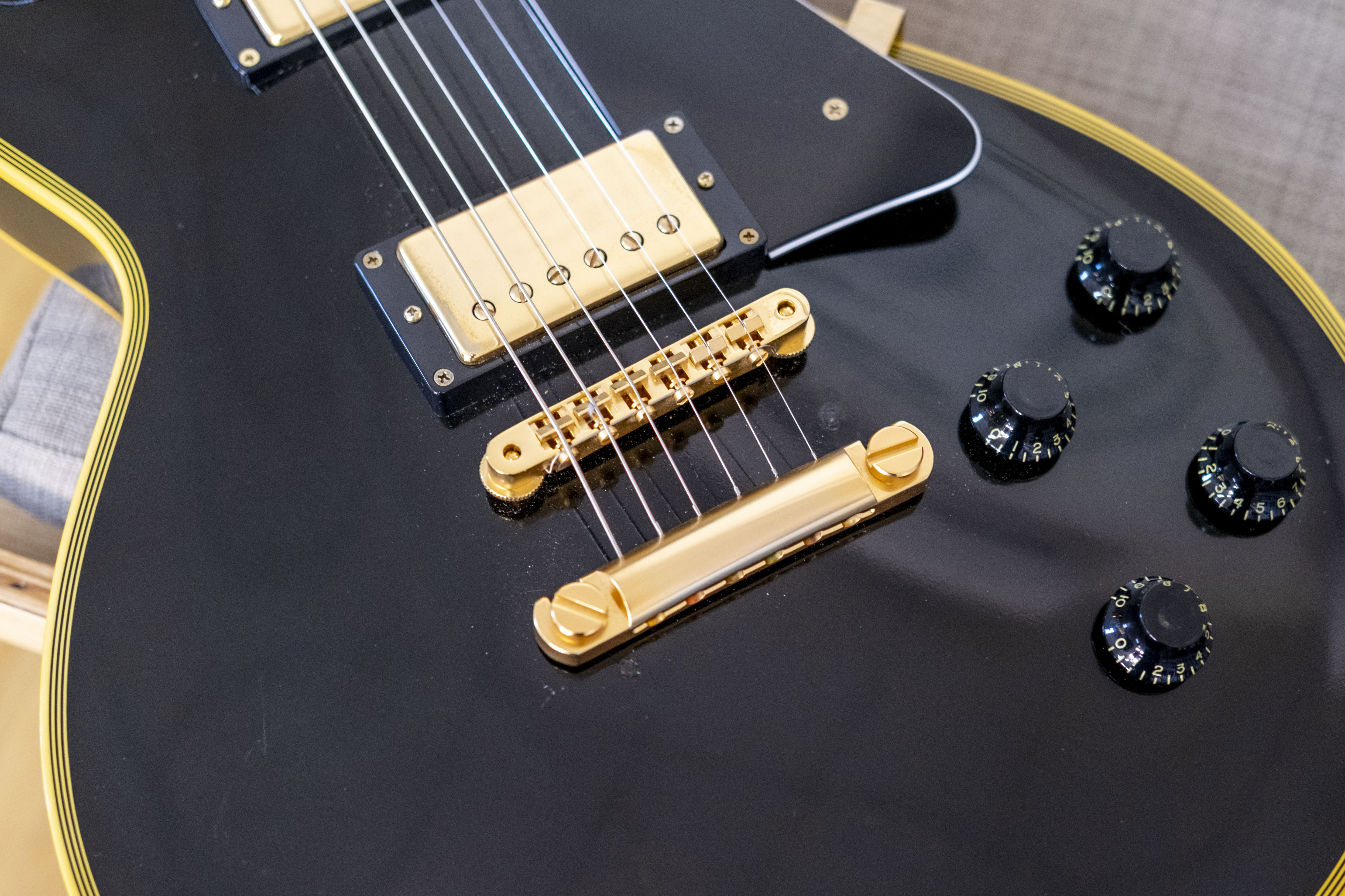 Edwards E-LP-113LTC Electric Guitar (Satin Black) (Pre-Owned, 2014 MIJ)