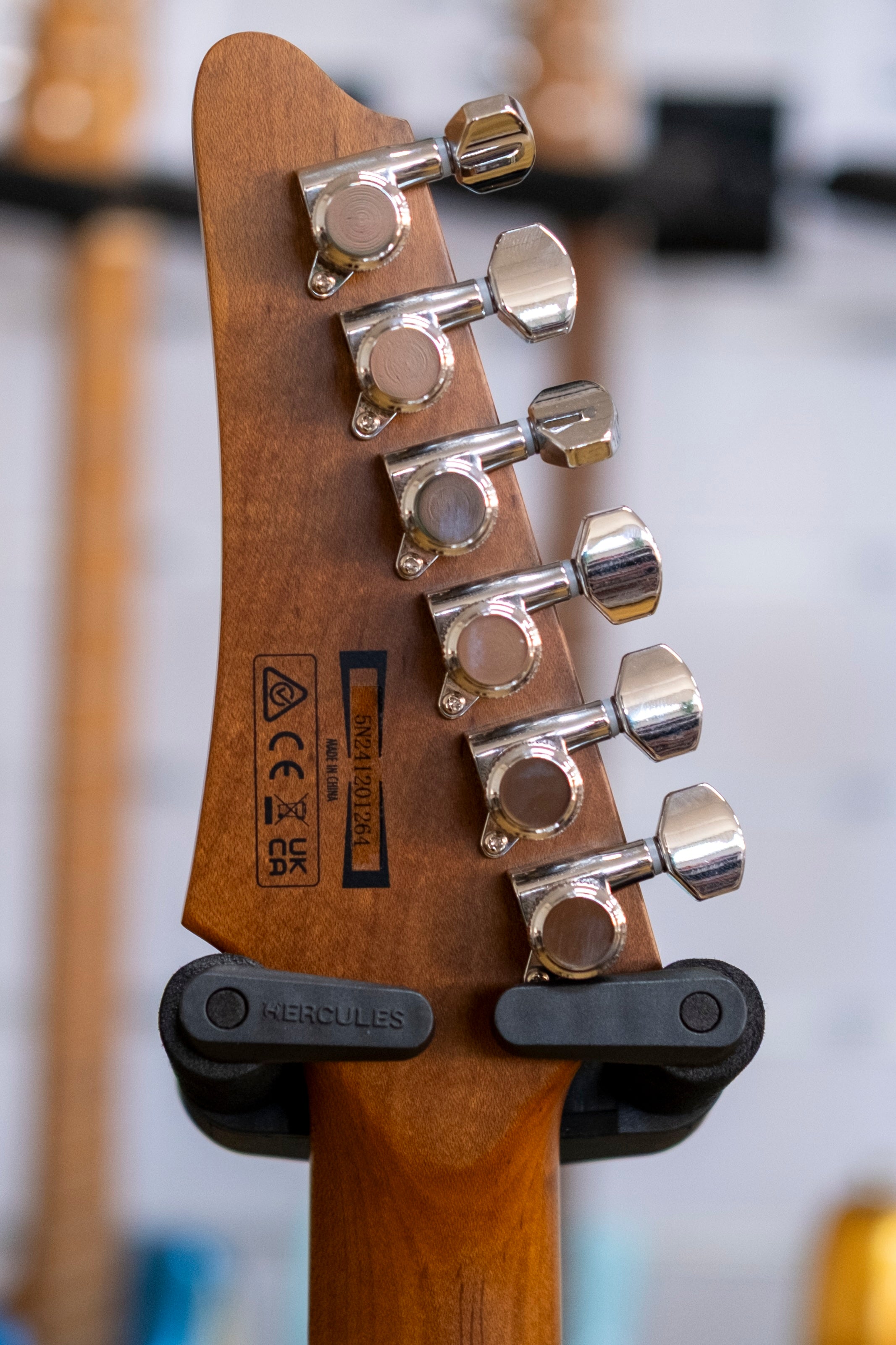 Ibanez AZ24S1F Electric Guitar (Transparent Turquoise Burst)