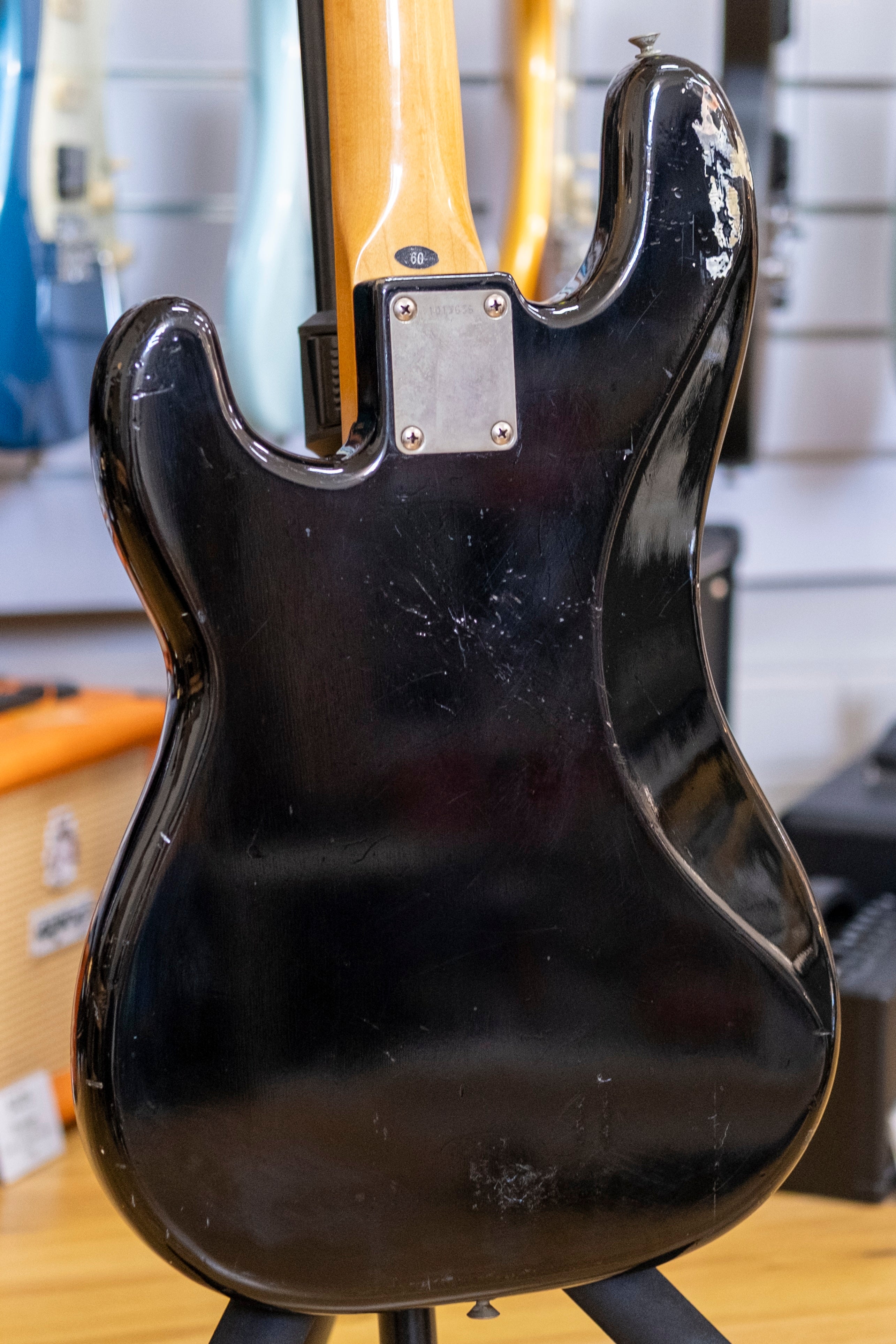 Tokai Hard Puncher PB-60 Bass Guitar (Black) (Pre-Owned, 1981 MIJ)