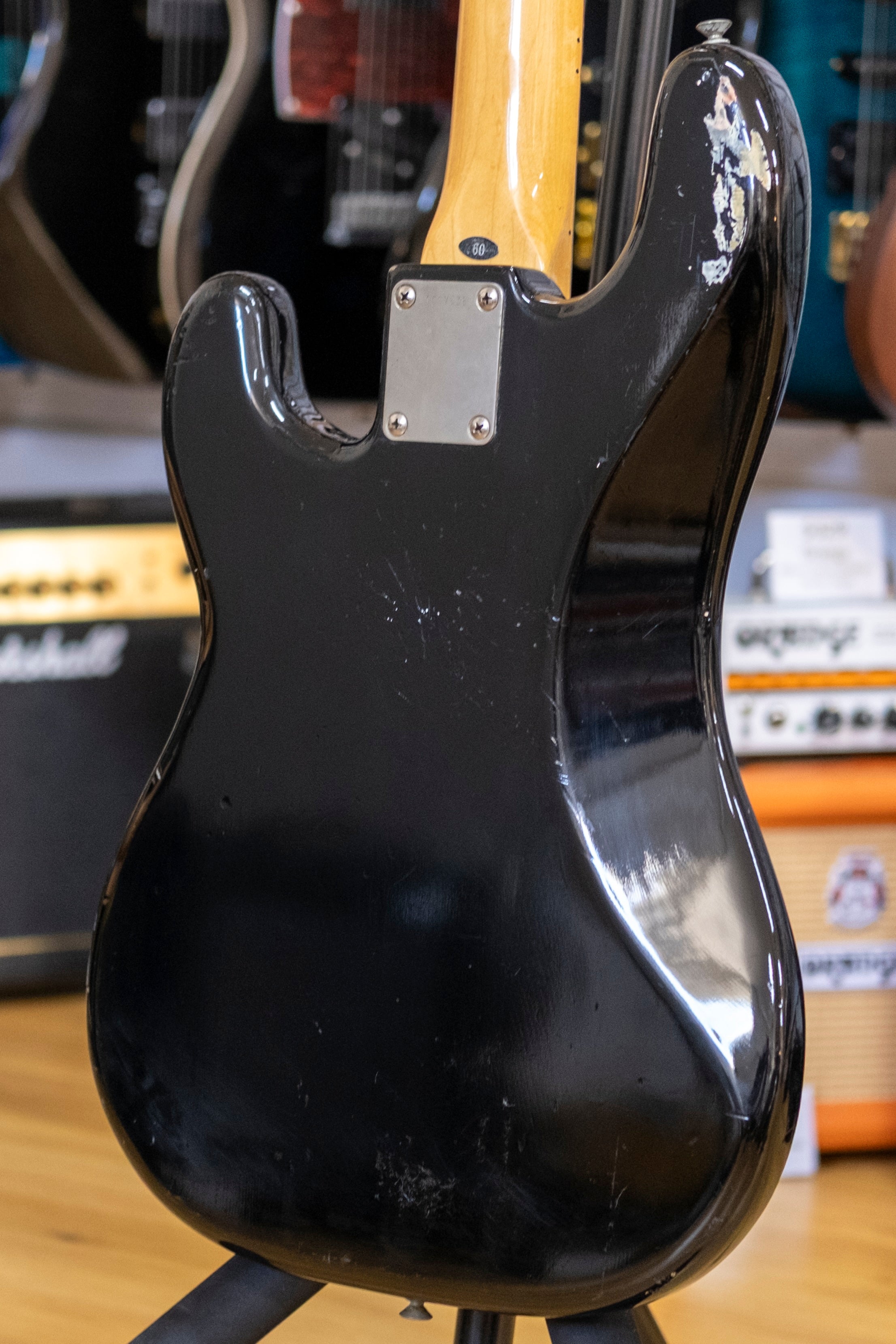 Tokai Hard Puncher PB-60 Bass Guitar (Black) (Pre-Owned, 1981 MIJ)